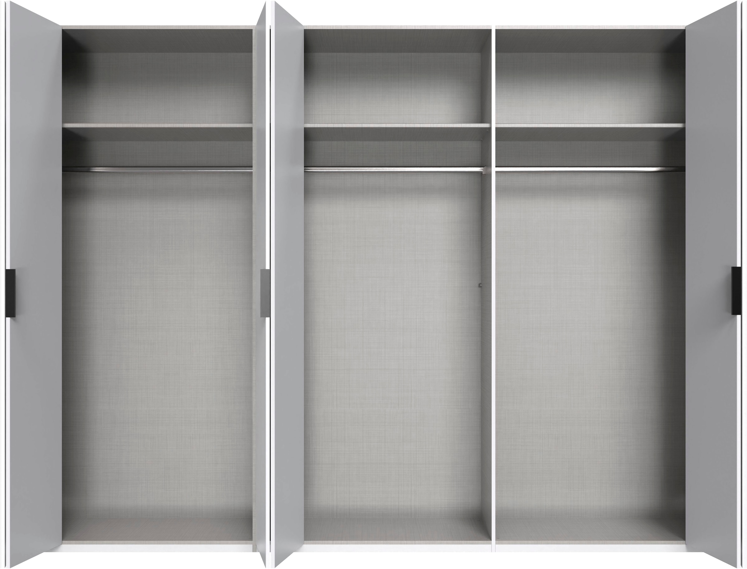 Wimex Kleiderschrank »Oxford by fresh to go, in 3 Breiten, Made in Germany«, (wahlweise mit oder ohne Spiegel), mit hochwertigen Falttüren für den perfekten Überblick