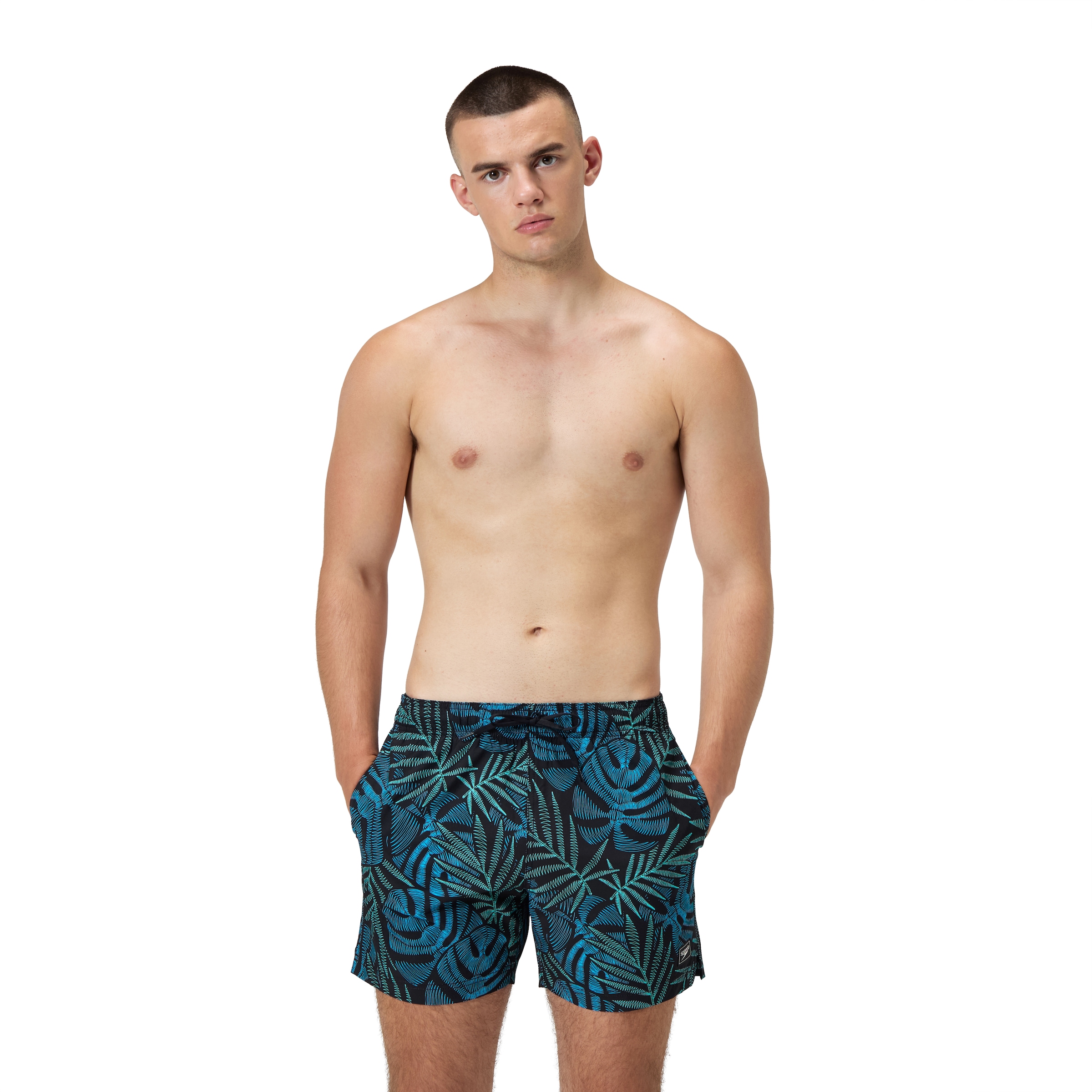 Image of Speedo Badeshorts mit Gesässtasche mit Reissverschluss