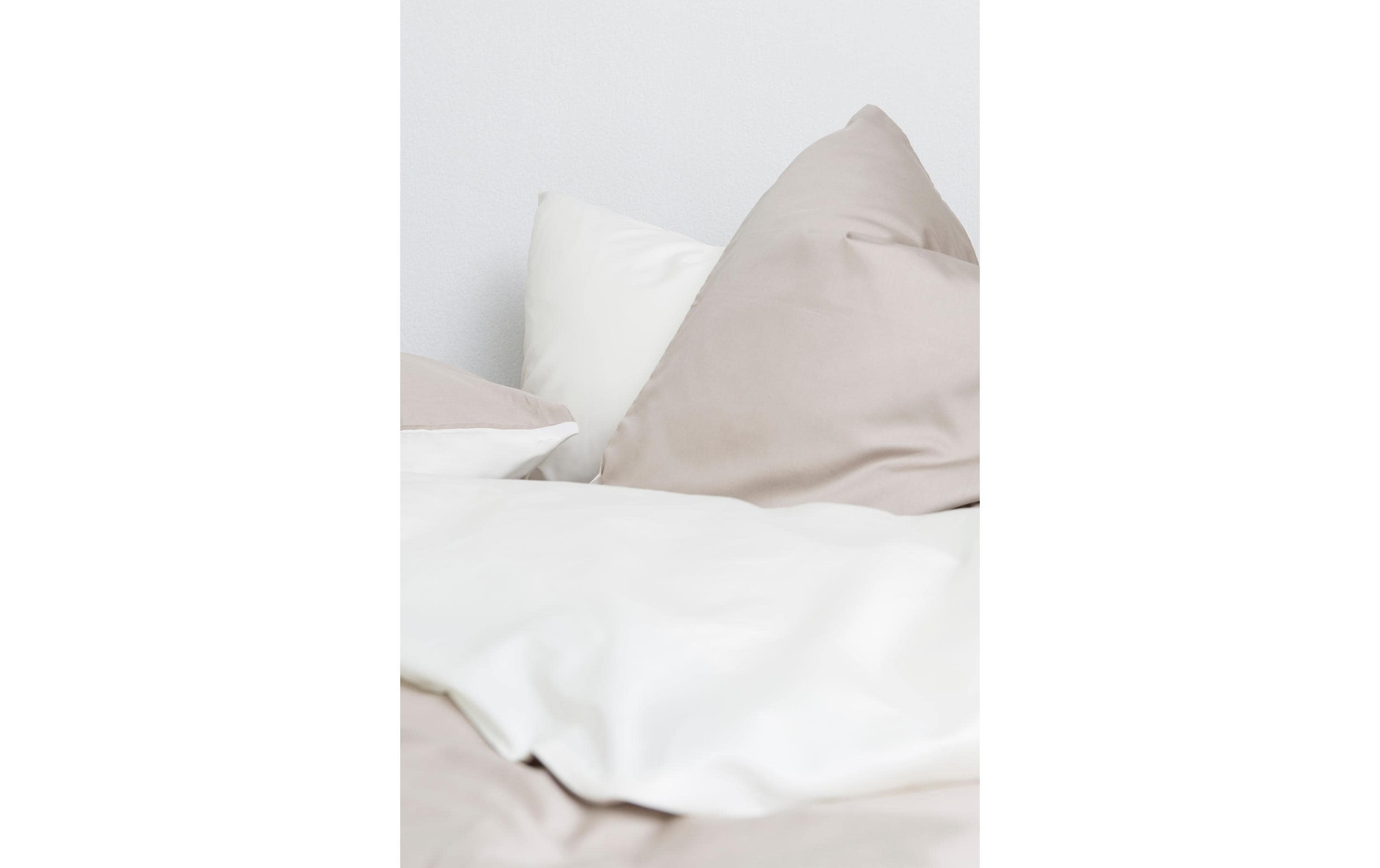 Nobilium Housse de coussin »Mia 50 x 70 cm« Bettwäsche aus mercerisierter Baumwolle