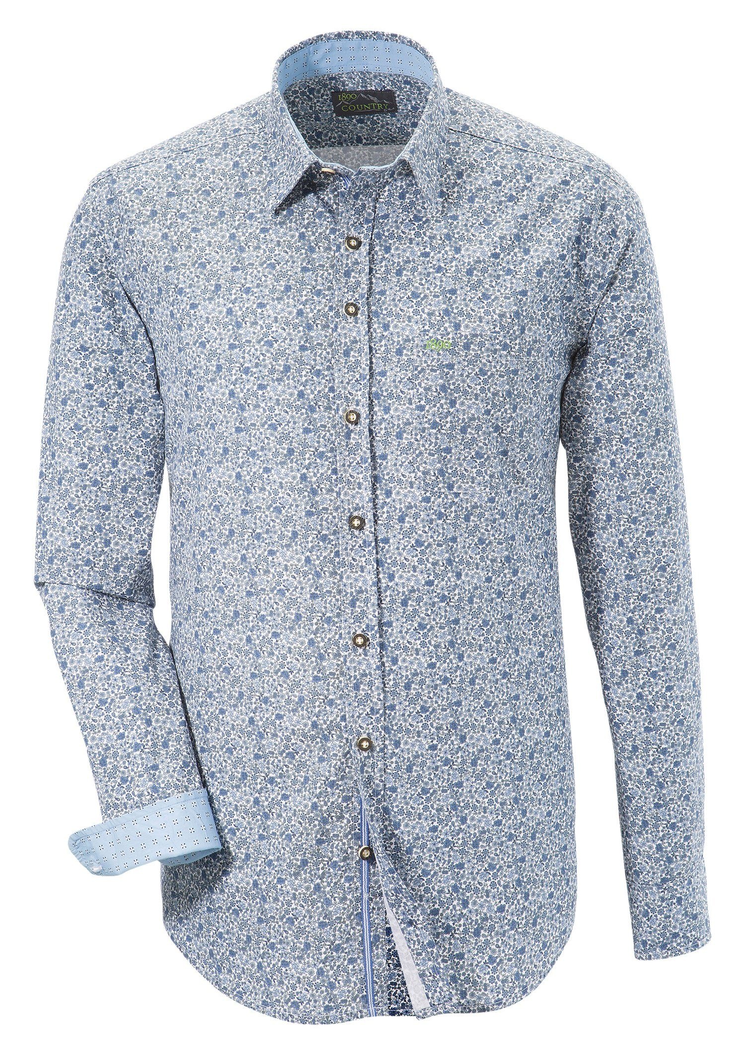 Image of Murk Trachtenhemd, im modischen Blumenprint bei Ackermann Versand Schweiz