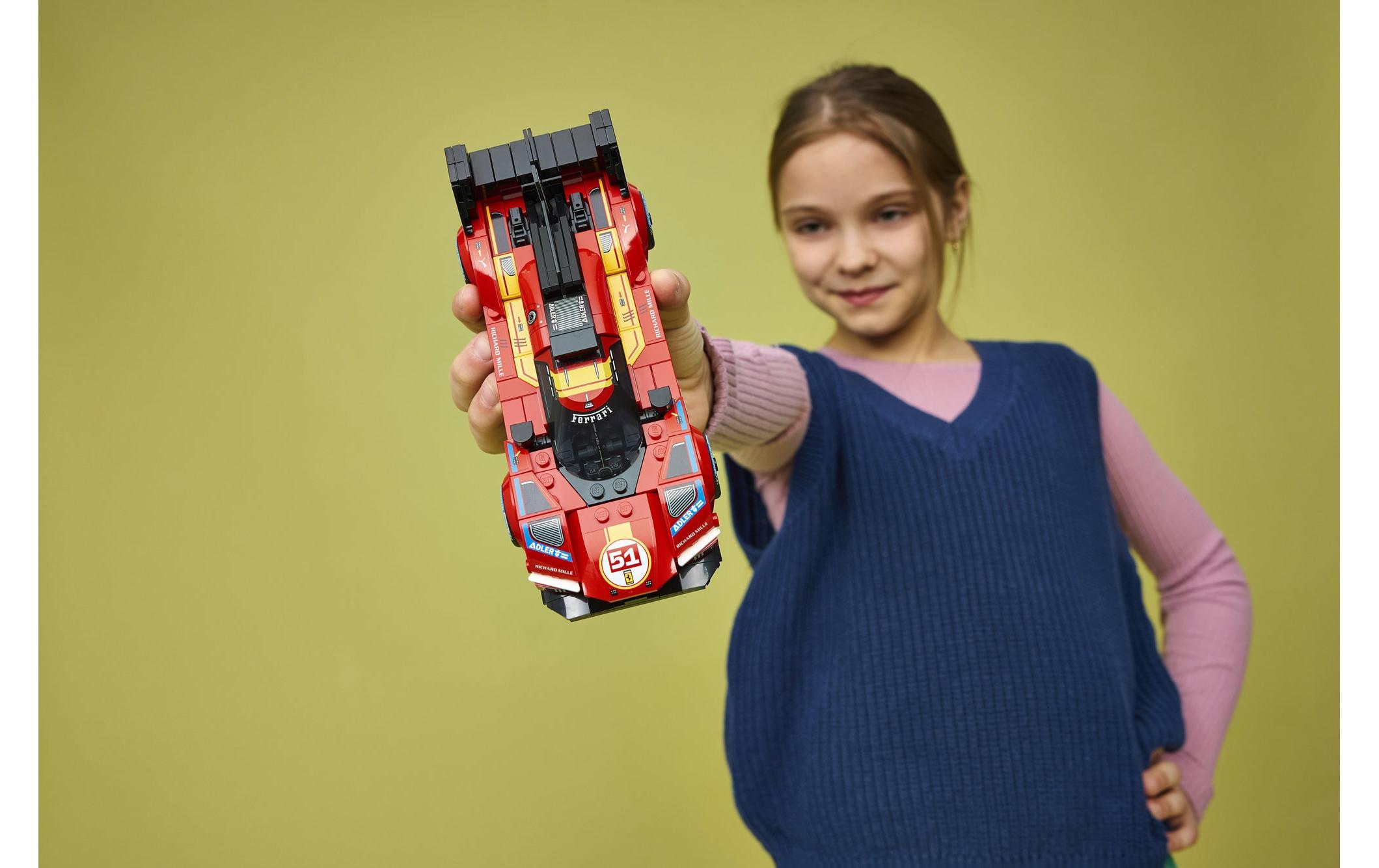 LEGO® Konstruktionsspielsteine »Ferrari 499P (77261), LEGO Speed Champions« Made in Europe