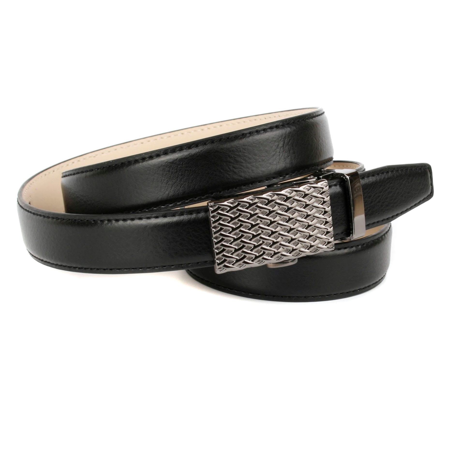 Image of Anthoni Crown Ledergürtel, Automatik Damengürtel mit Metallschlaufe bei Ackermann Versand Schweiz