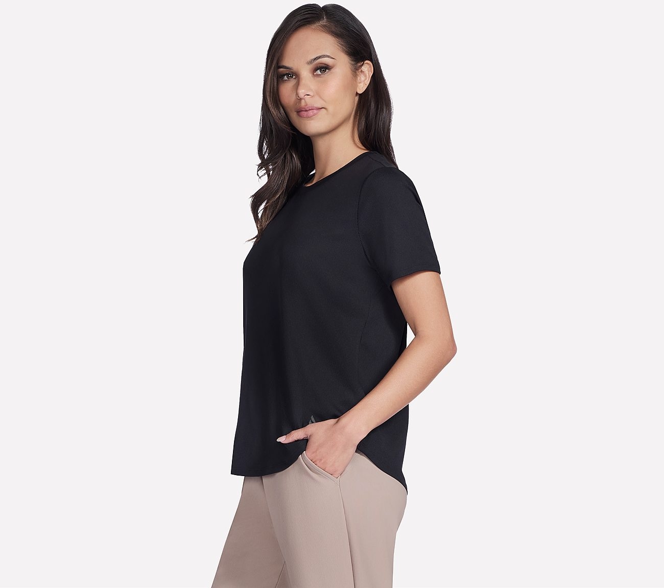 Skechers T-shirt fonctionnel »GOWALK LUXE RIB TEE«