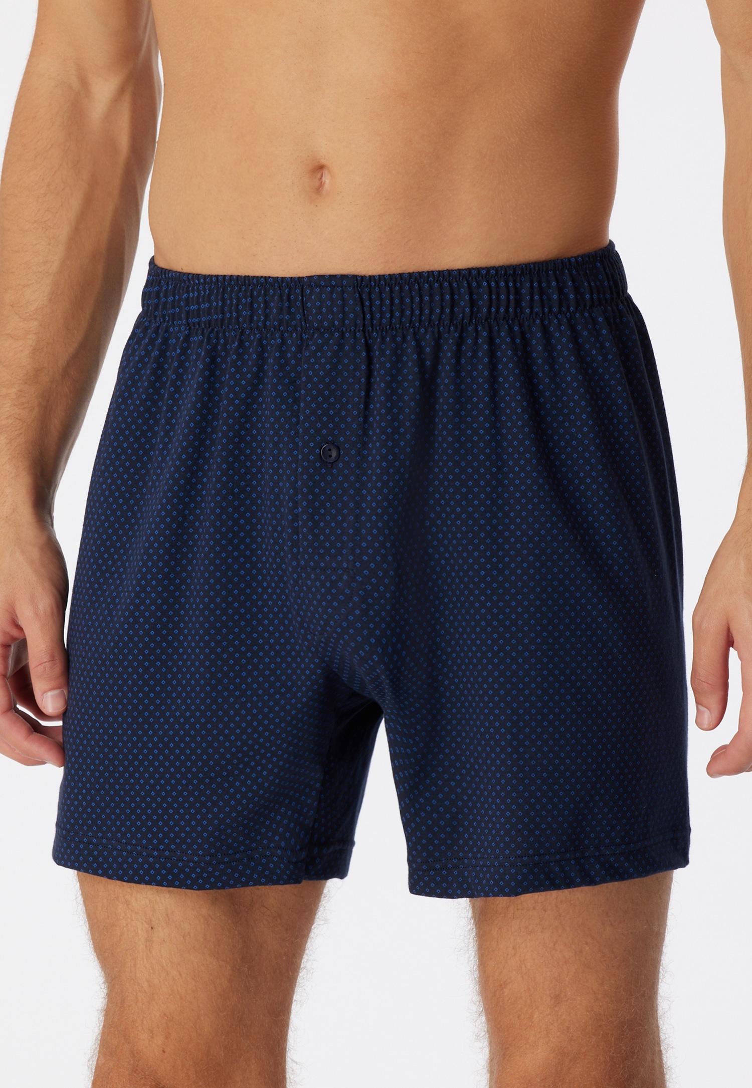 Image of Schiesser Weiter Boxer "Cotton Casual" mit Eingriff, gepunktet