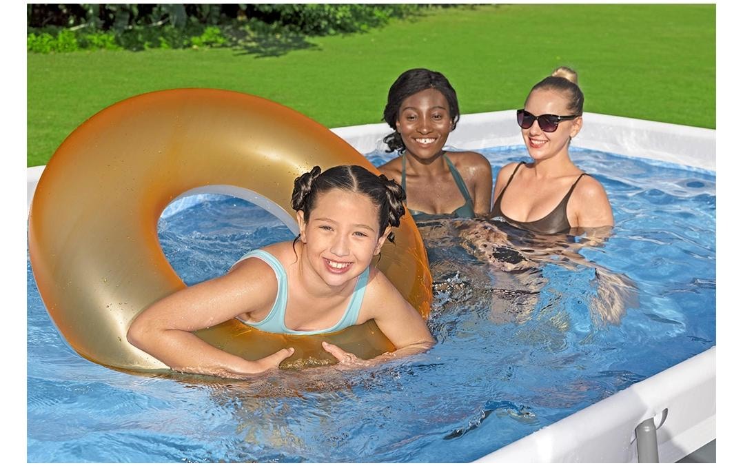 Bestway Jacuzzi »Steel Pro MAX« Rechteckiges Aufstellpool-Set