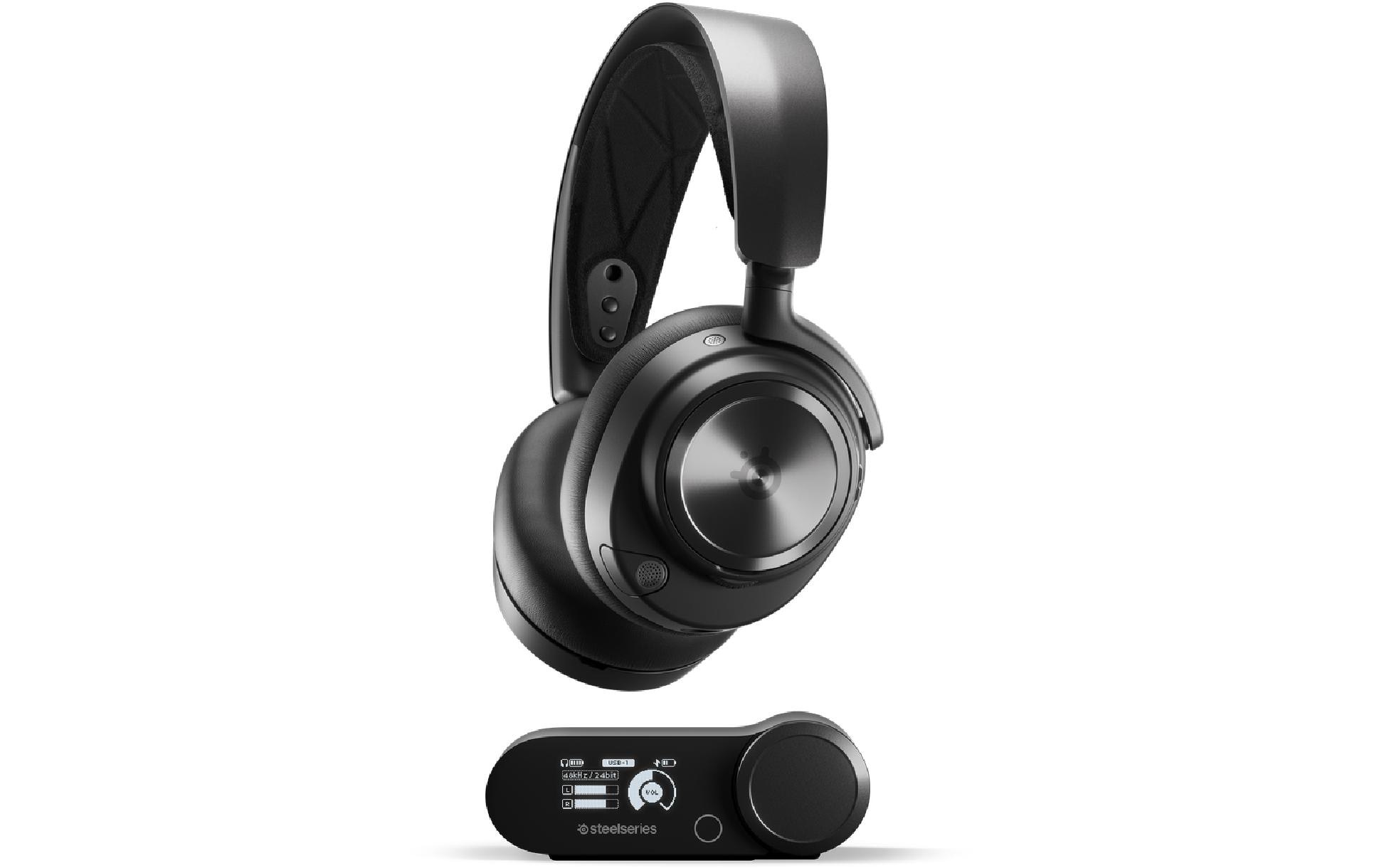 Image of Headset "Steel Arctis Nova Pro Wireless (PC / Playstation)" Bluetooth Adaptive Noise-Cancelling