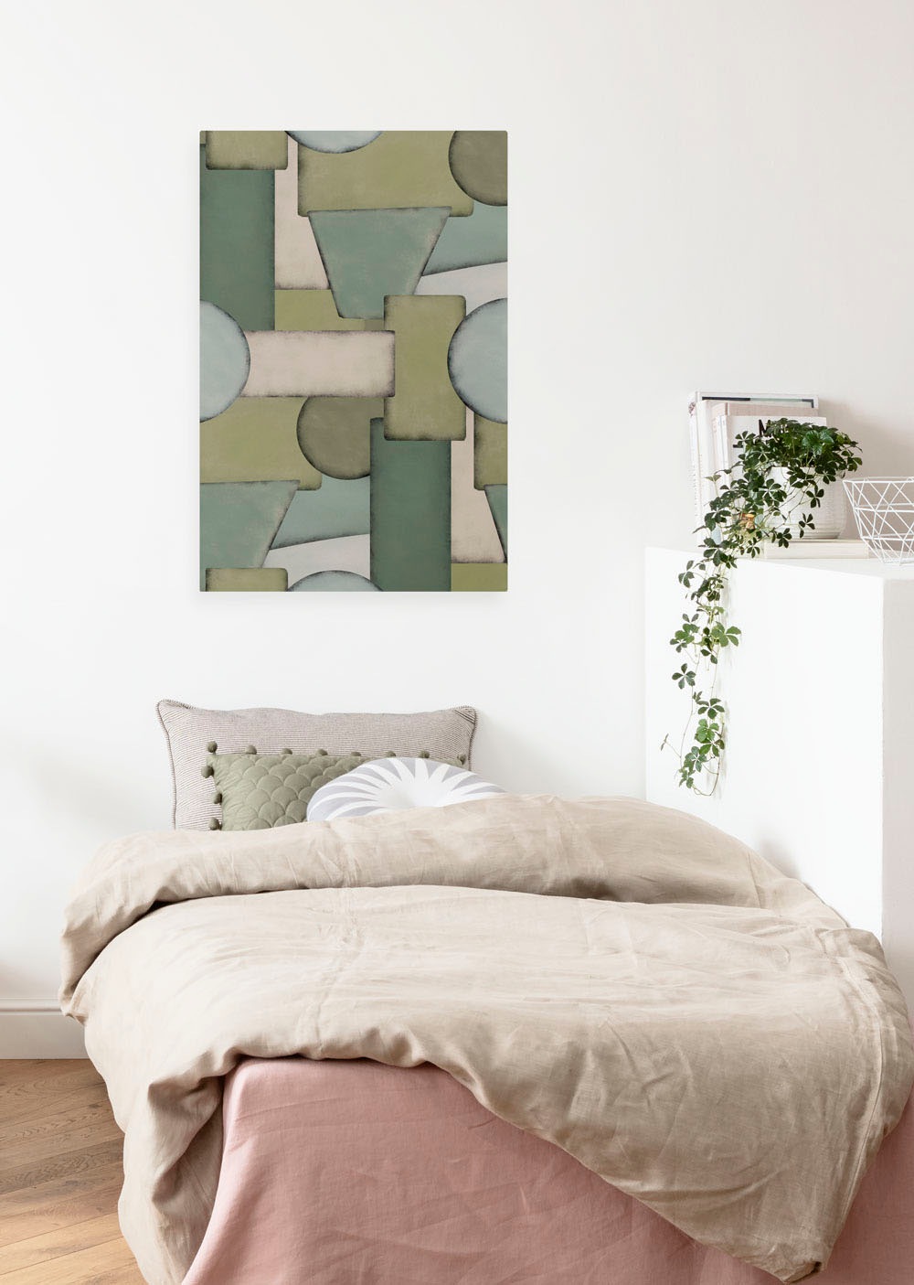 Image of Komar Leinwandbild "Ubongo - Grösse 60 x 90 cm" Natur 1 Stk. tlg. Keilrahmenbild mi Echtholzrahmen