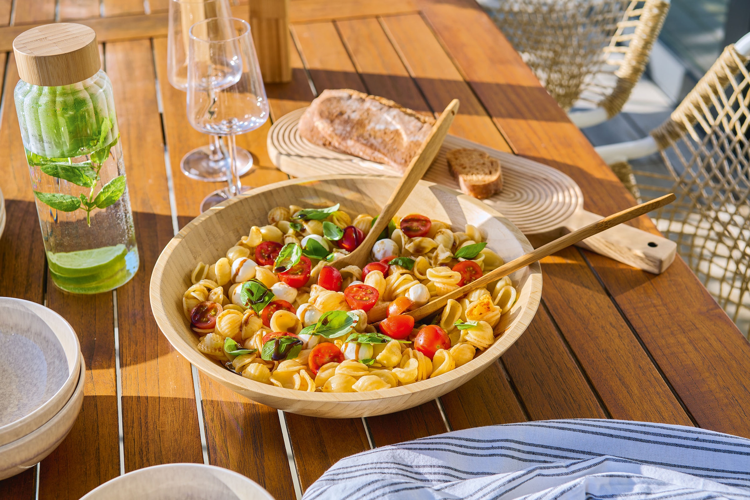 Zeller Present Schale 1 Stk. aus Bambus Ø 34,5 cm