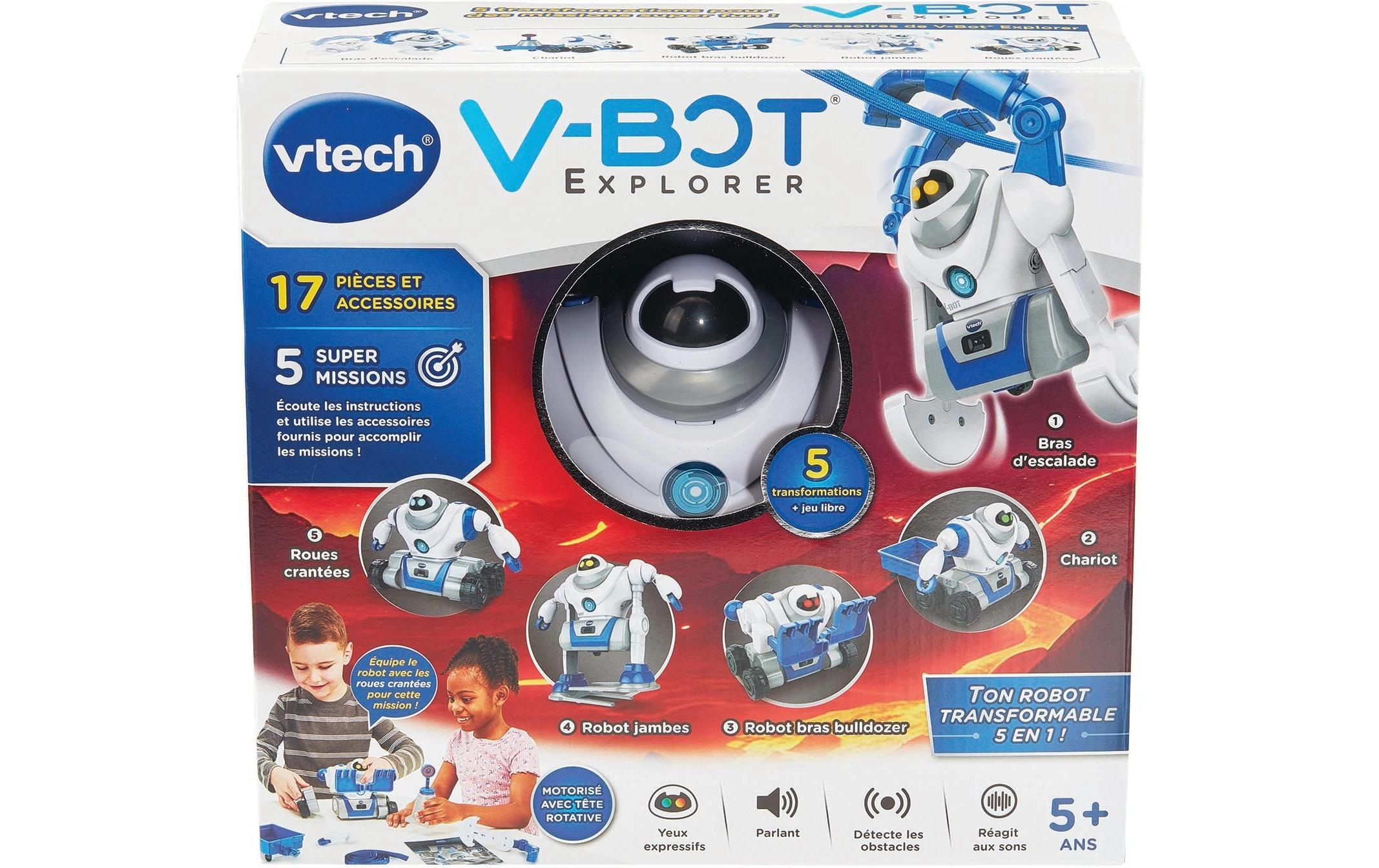 Vtech® Roboter »V-Bot 5 en 1 -FR-«
