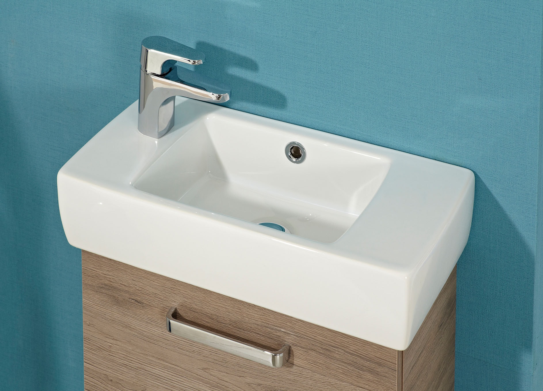 Saphir Ensemble de meubles de salle de bain »2-teilig, Keramikwaschtisch mit Waschtischunterschrank« Ensemble, 2 cuis tlg.