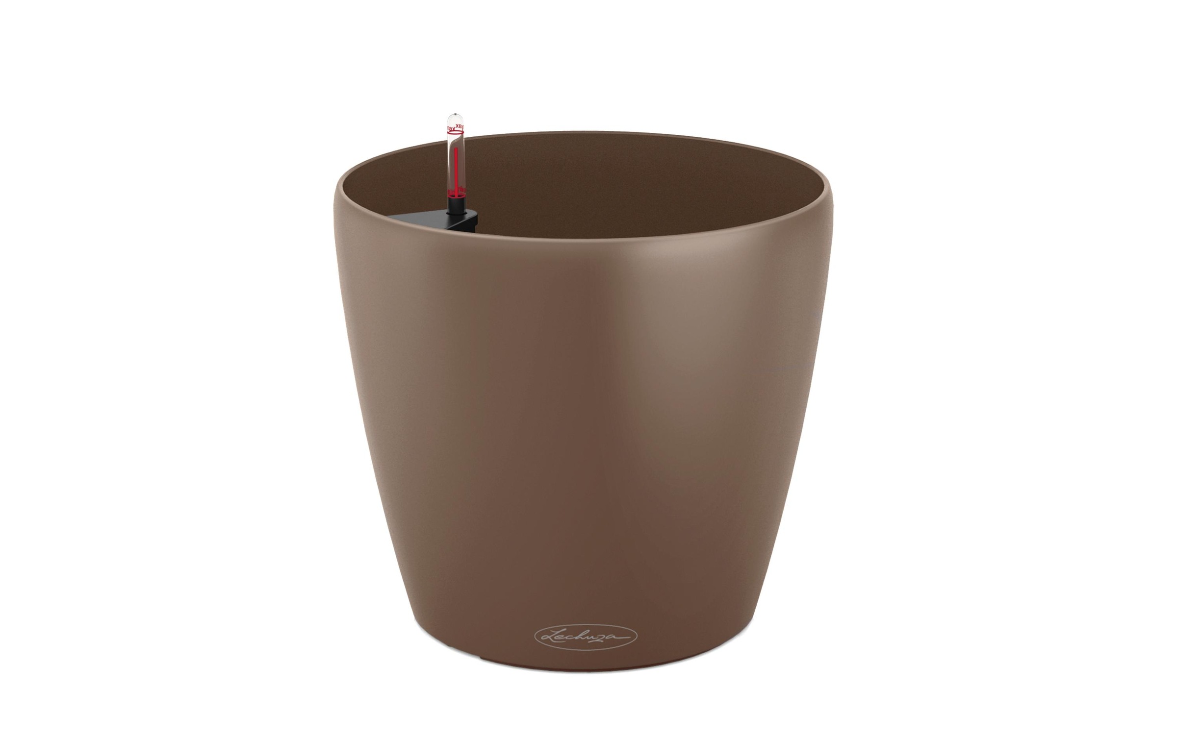 Image of Blumentopf "Lechuza CLASSICO Color 28 Braun"