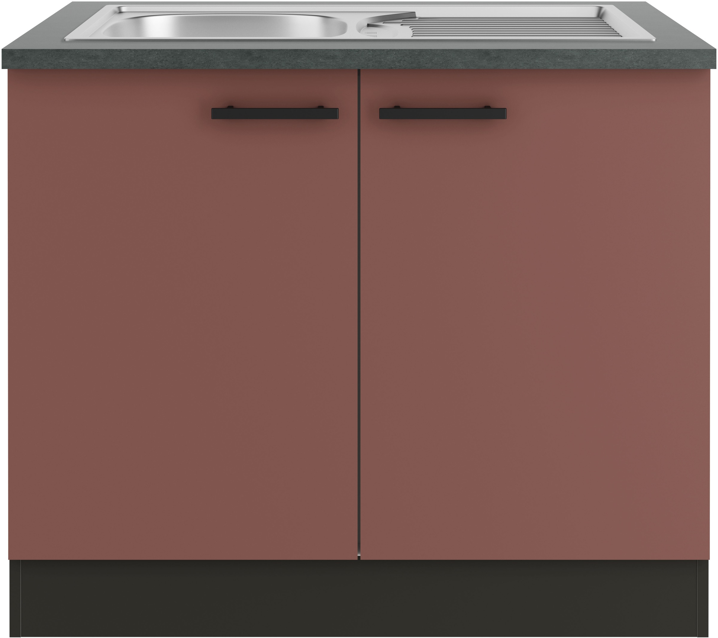 OPTIFIT Spülenschrank "Palma" Breite 100 cm, inklusive Einbauspüle