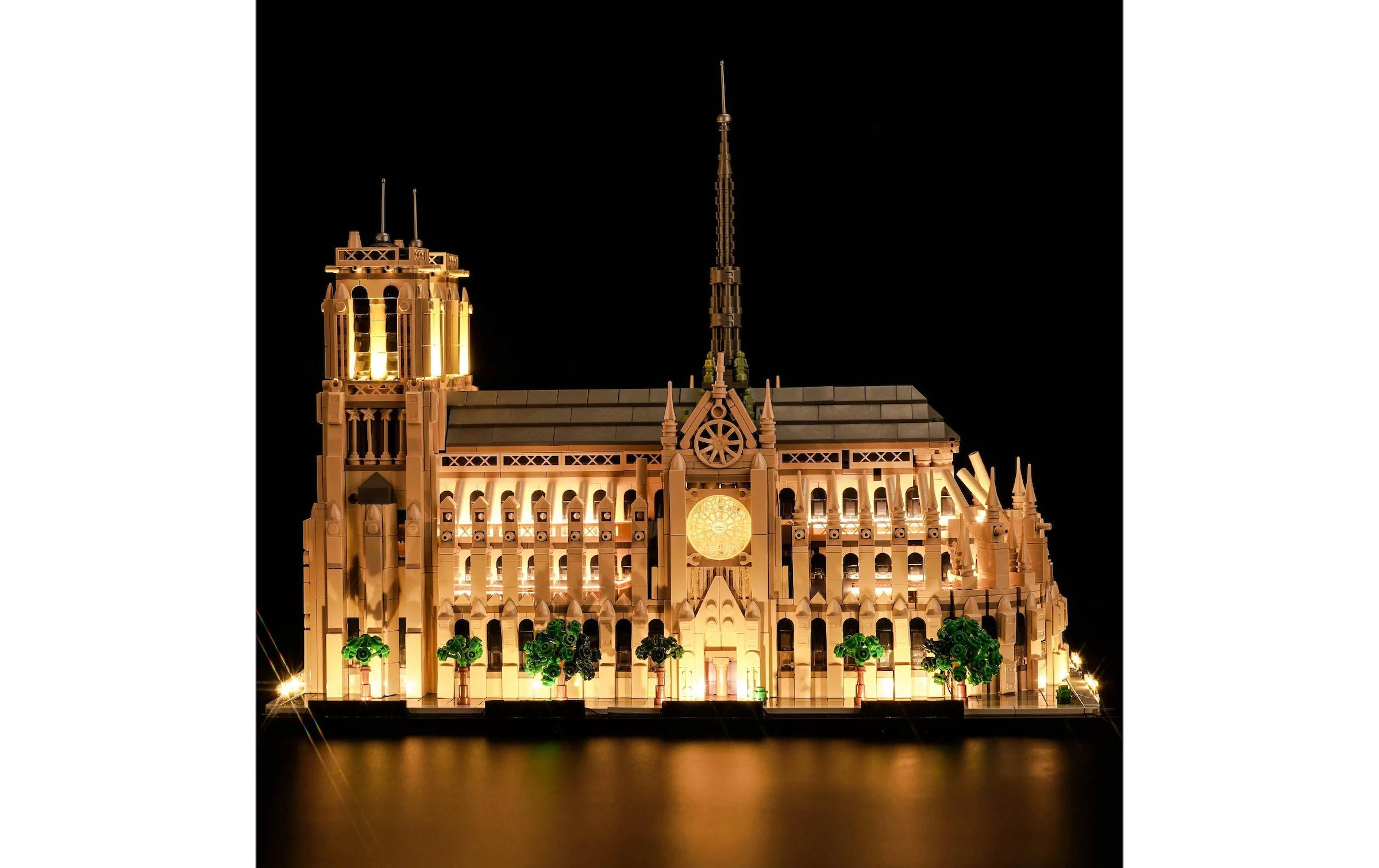   Jeu de construction en pierre »BrickBling LED-Licht-Set für LEGO® Notre-Dame de Paris -21061«