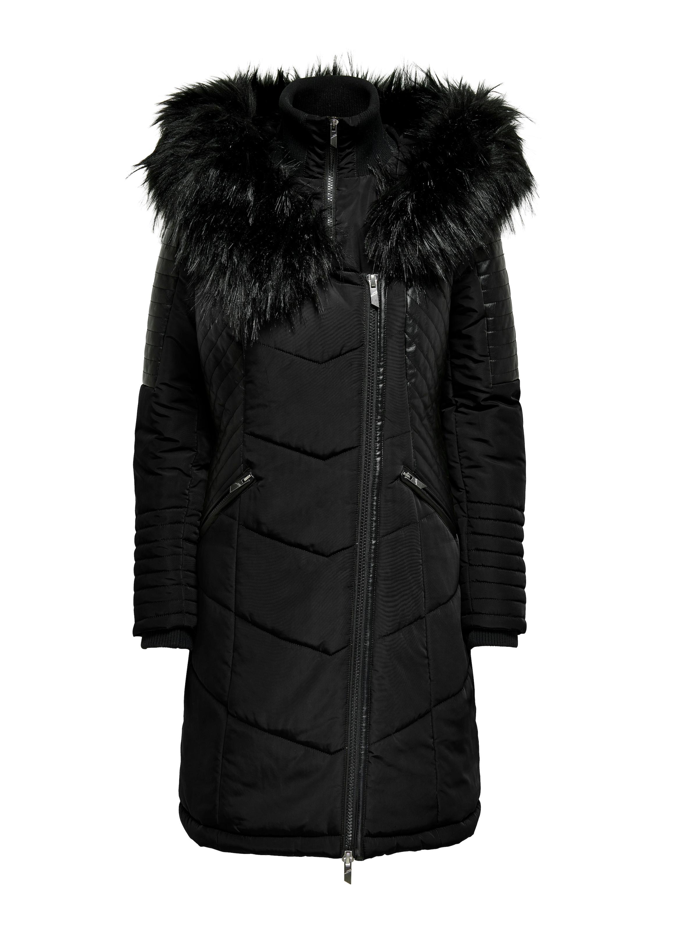 ONLY Manteau matelassé »ONLNEWLINETTE FUR HOOD COAT OTW«