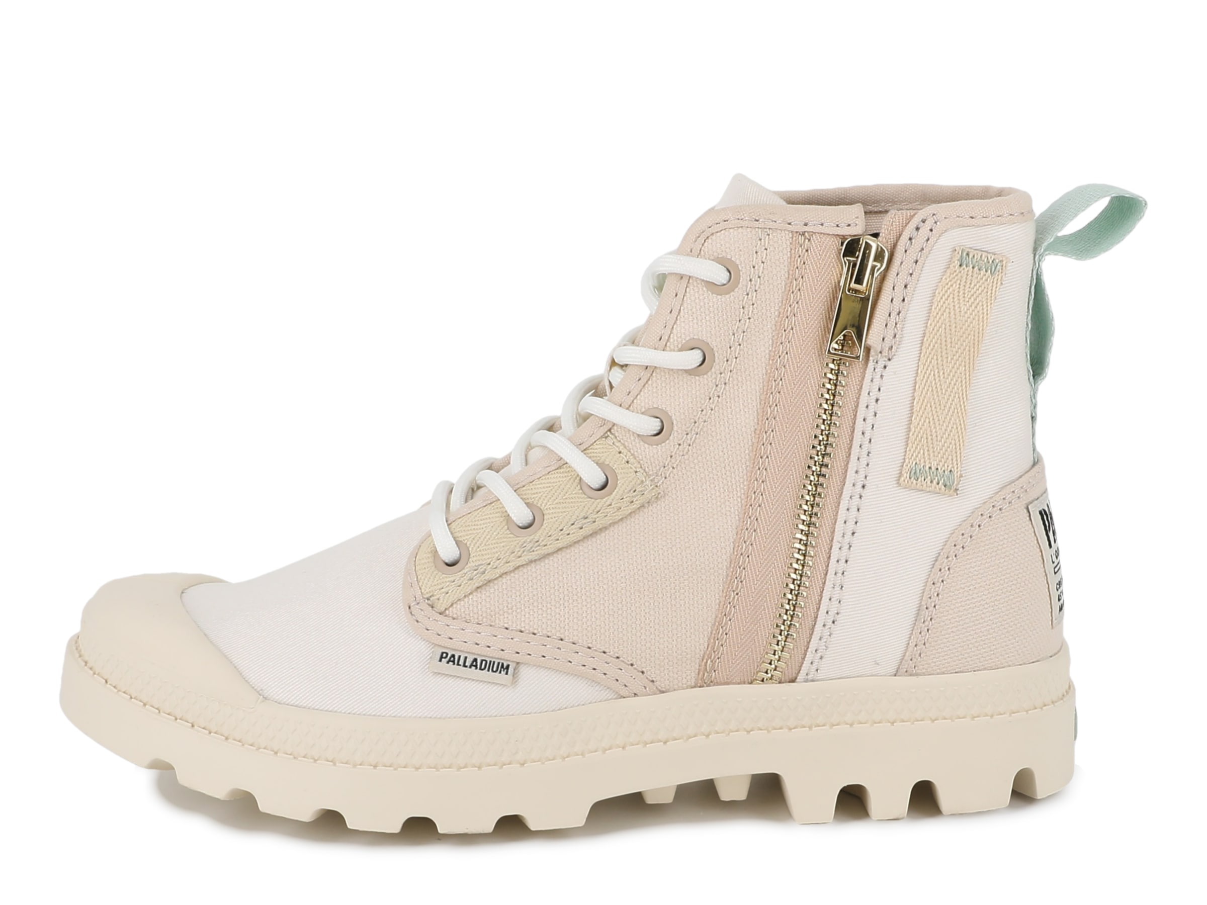 Palladium Bottines à lacets »PAMPA DETROIT ZIP SU«  Bottes à lacets, bottines à lacets en toile avec fermeture éclair