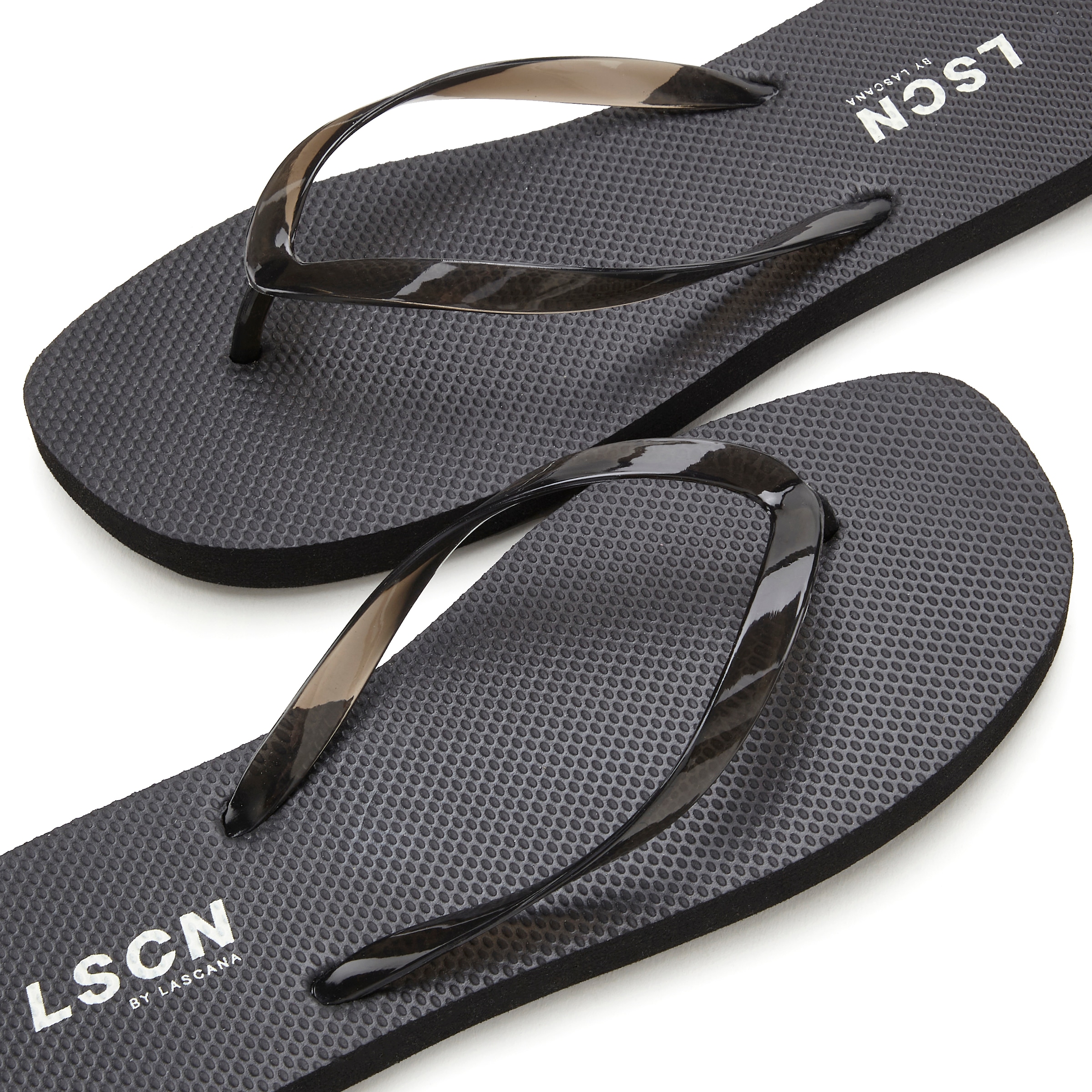 LSCN by LASCANA Séparateur d'orteils de bain »Flip-Flops, Badelatsche, Badeschuhe, Sandale, Pantolette, Badeschlappe«  Zehentrenner mit wasserabweisender und leichter Sohle VEGAN