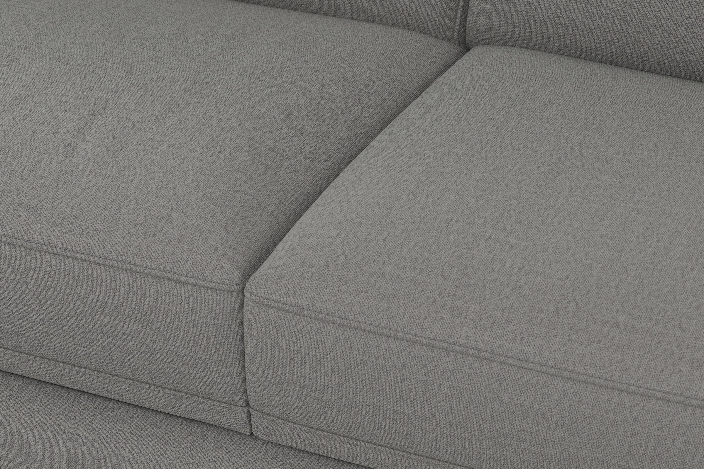 sit&more Ecksofa »Dundee L-Form« mit Federkern und Massivholzfüssen, wahlweise mit Kopfteilverstellung