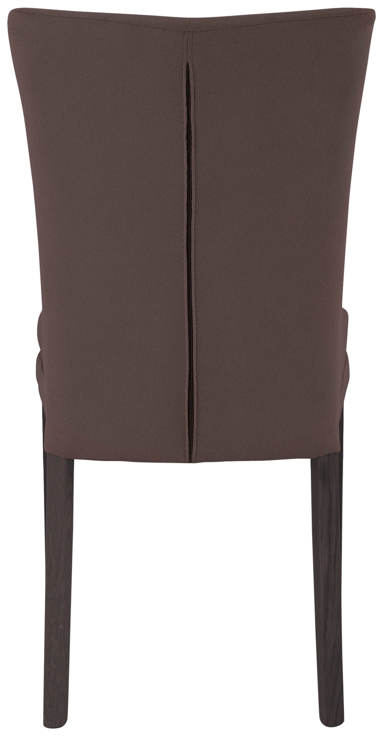 Home affaire 4-Fussstuhl »Colorado«, (Set), 6 St., Luxus-Microfaser, Beine aus Buche, wengefarben lackiert, Im 2er, 4er oder 6er-Set