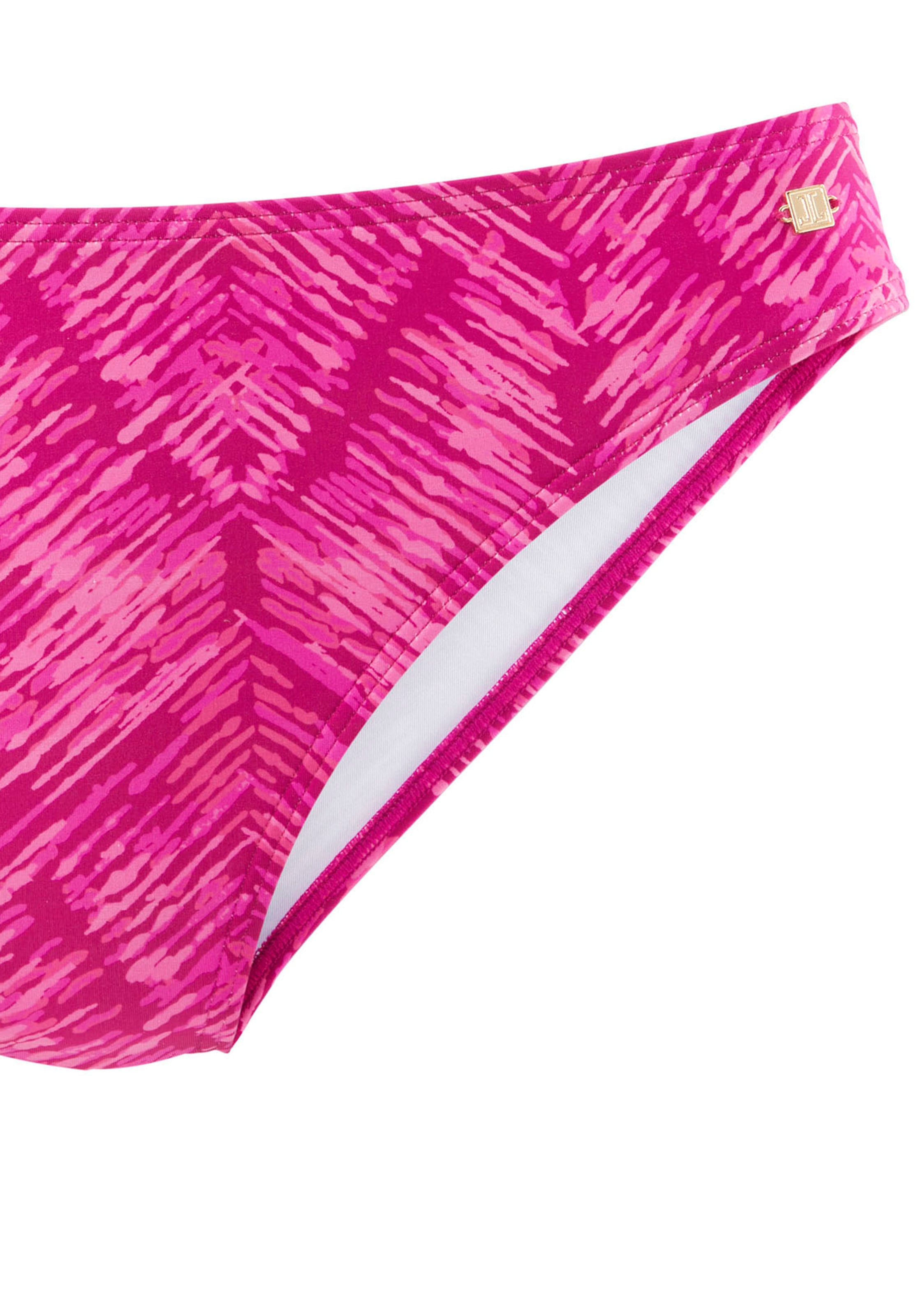 JETTE Bikini-Hose »Floretta«, in Ton in Ton-Harmonie