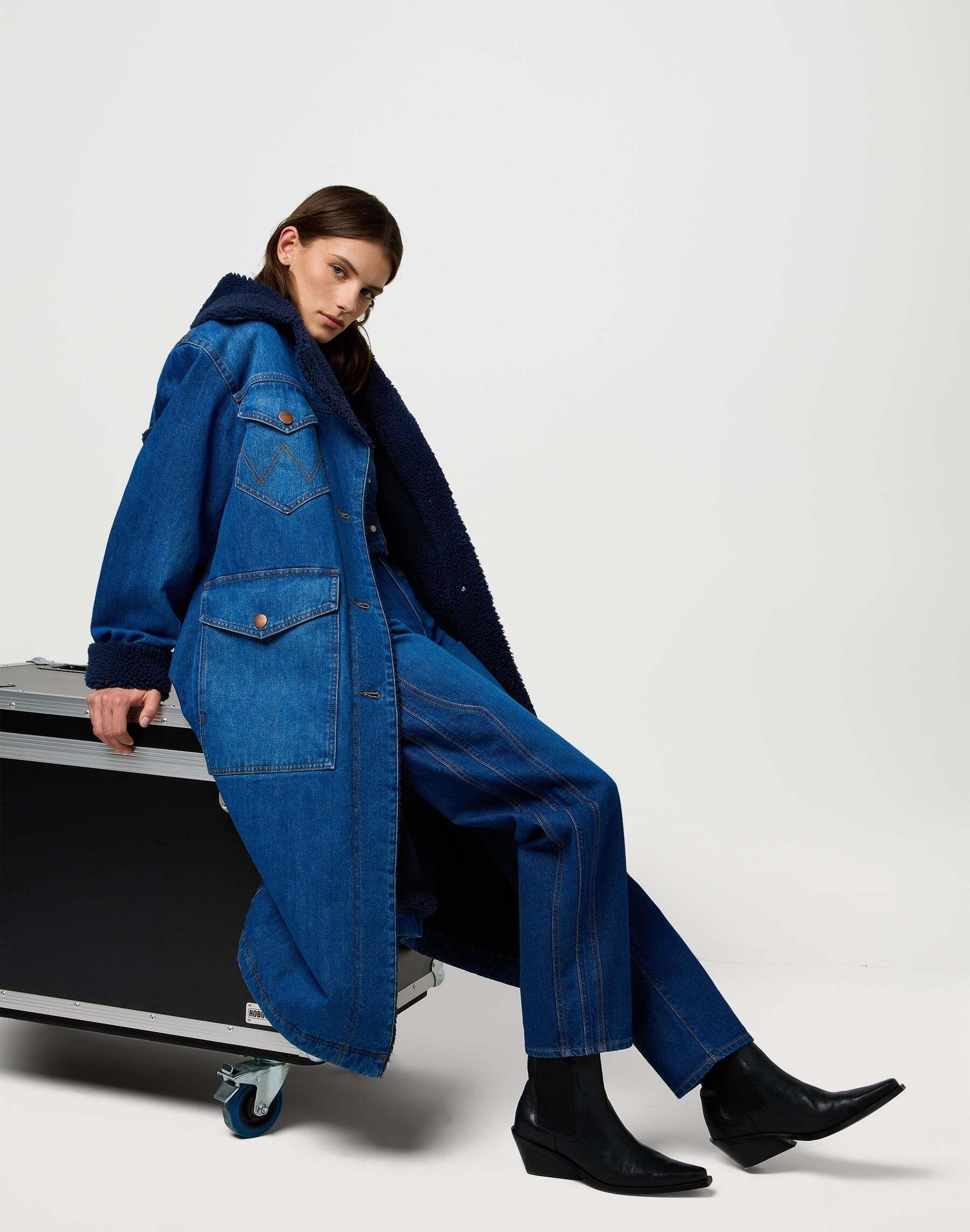 Wrangler Veste en jean »WRANGLER Jeansjacke Wrange Coat«