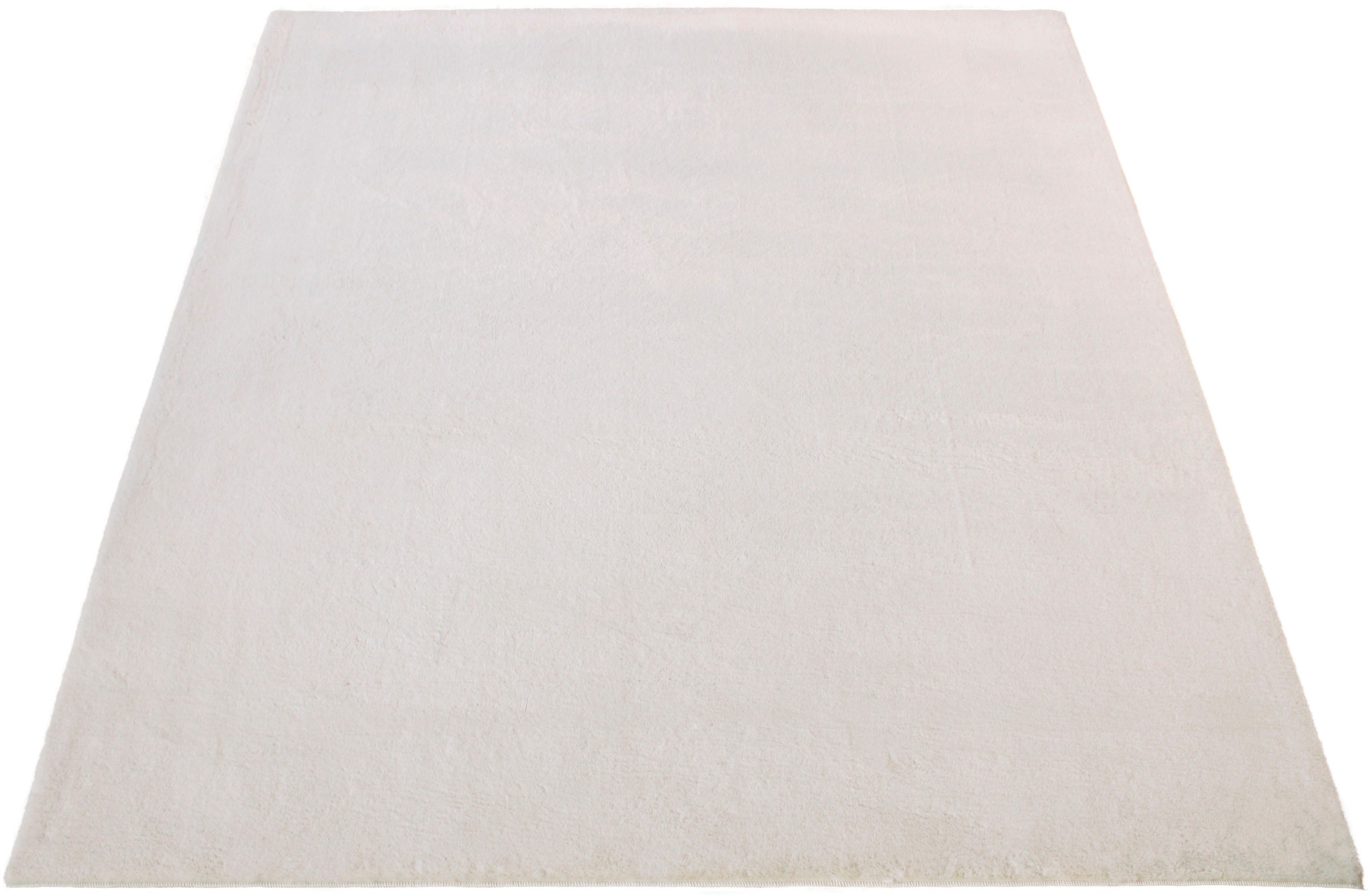 Leonique Fellteppich »Balu«, rechteckig, 20 mm Höhe, Kunstfell in Kaninchenfell Haptik, fussbodenheizungsgeeignet, pflegeleicht, ideale Teppiche für Wohnzimmer, Schlafzimmer, Esszimmer, Arbeitszimmer