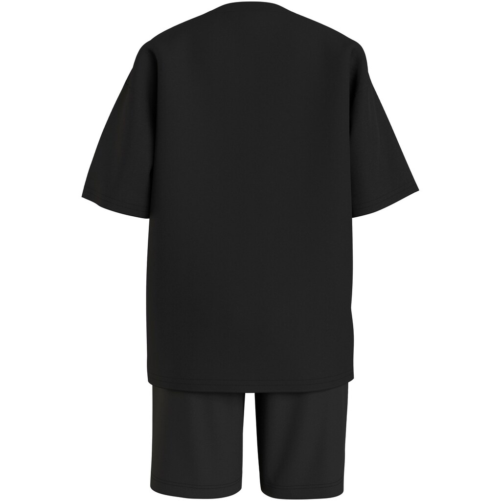 Calvin Klein Jeans Shirt & Shorts »MONO MINI BADGE REG. SHORTS SET«, Kinder bis 16 Jahre