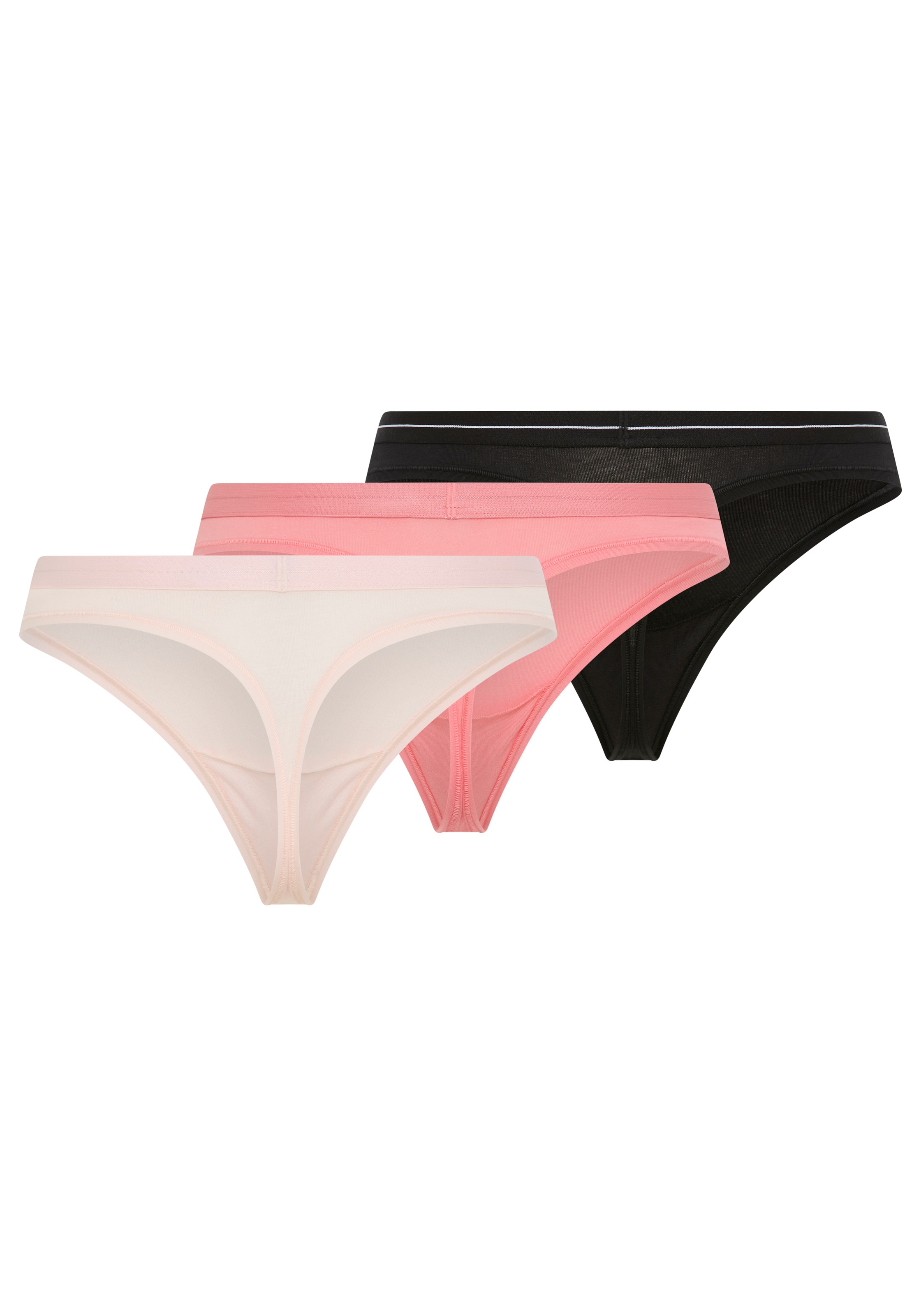 BOSS String »3P THONG« Paquet, 3er, 3 cuis mit BOSS Logobund