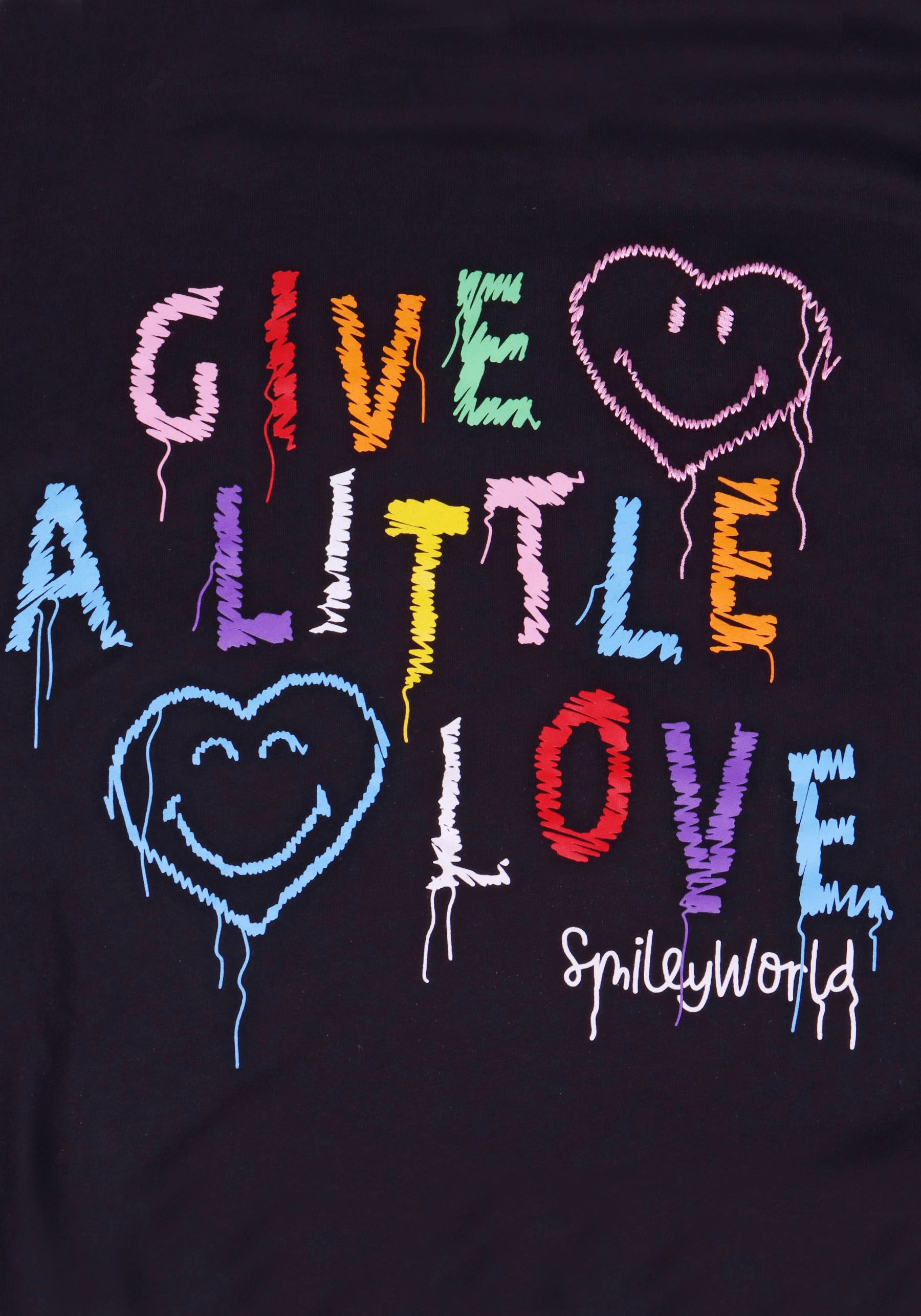 Capelli New York T-Shirt, mit Herzen- Smiley World