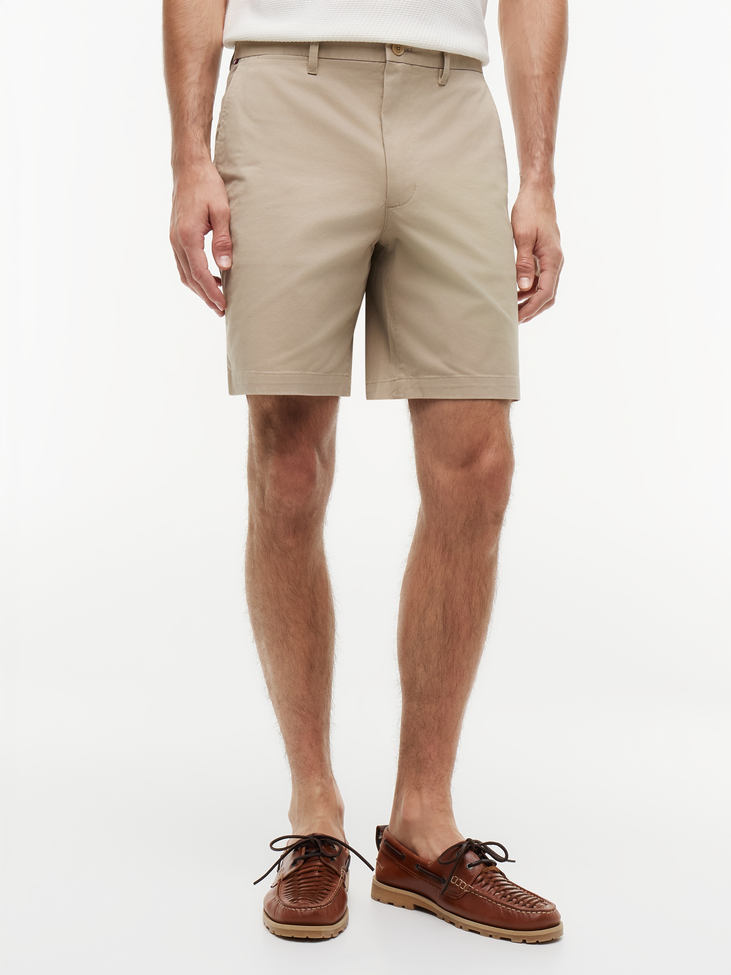 Image of Tommy Hilfiger Chinoshorts "DOVER 8" ESS TWILL SHORT" Twill-Shorts mit 20 cm Schrittlänge