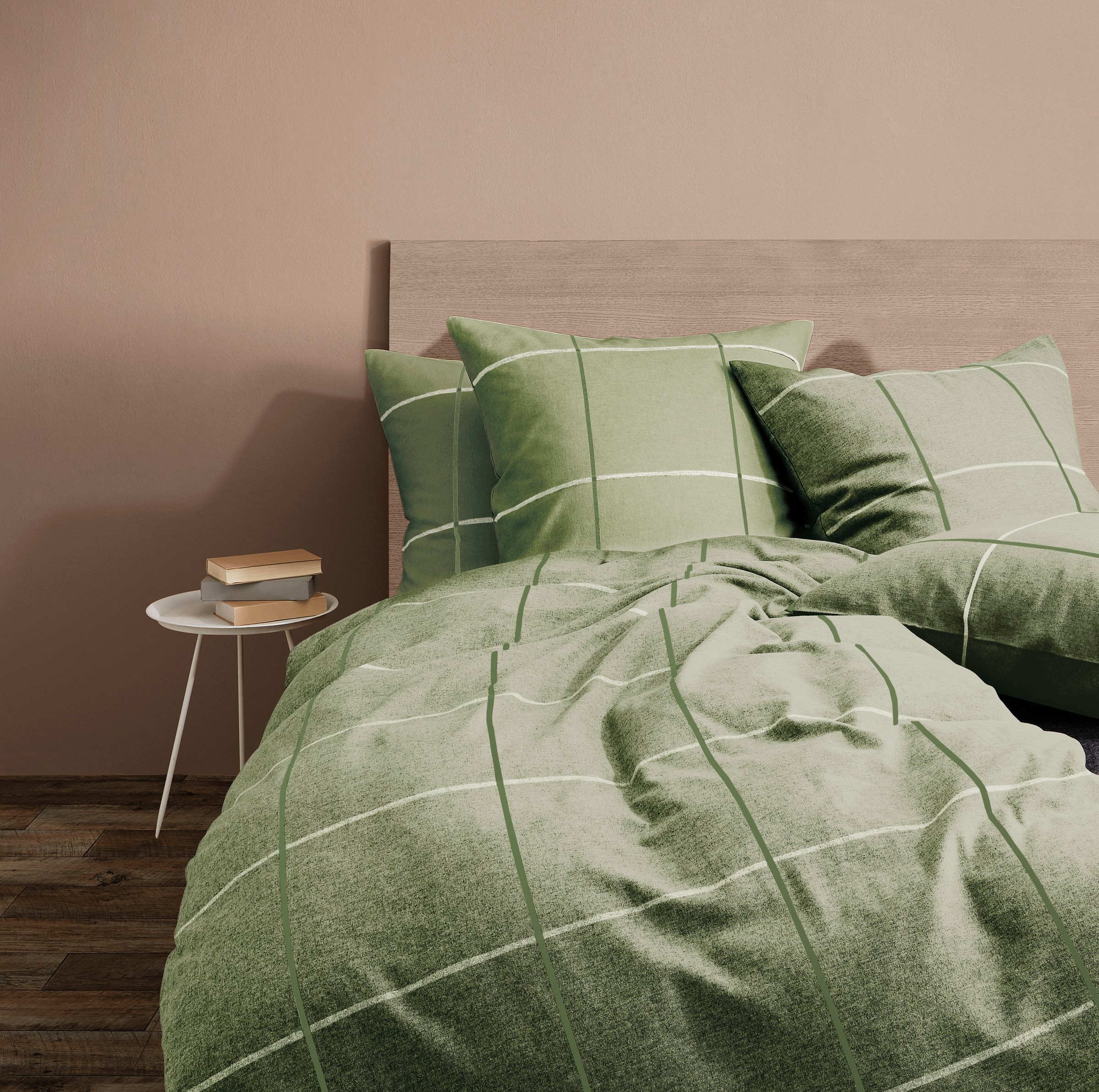 fleuresse "Lech 4311" 2 Stk. Edelflanell, Baumwolle, in Gr. 135x200, 155x220, 200x200cm