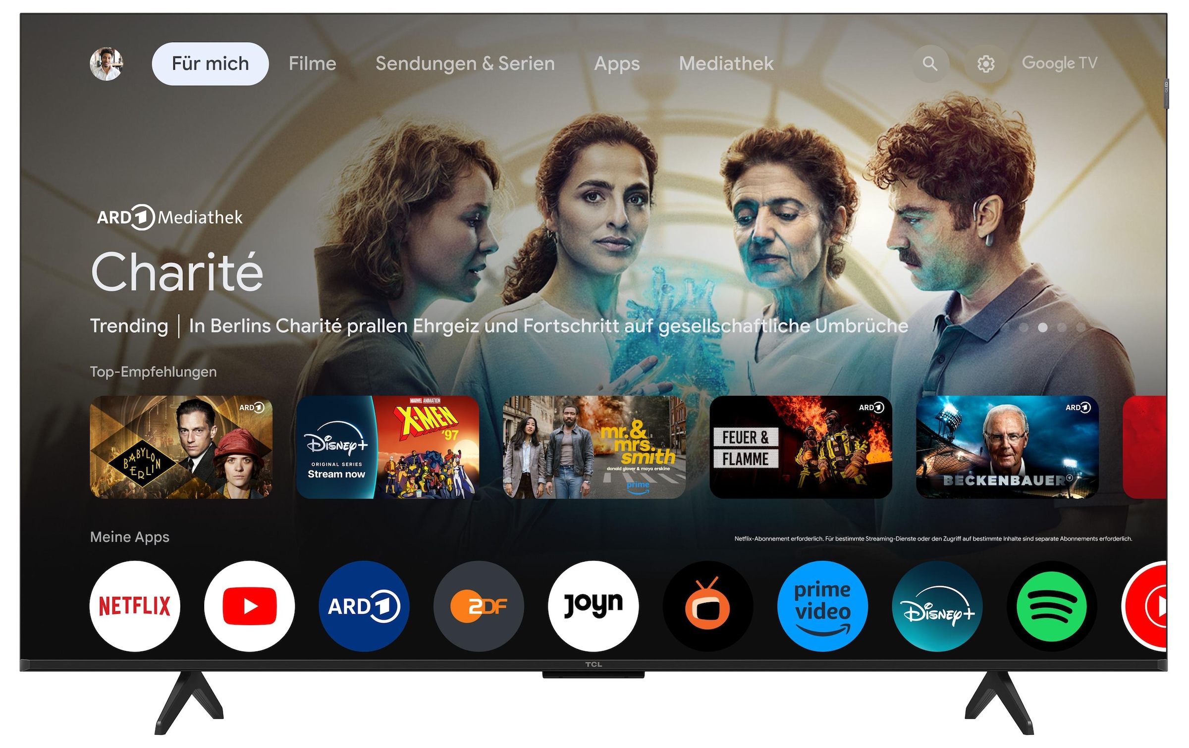 TCL Téléviseur QLED »55P7K« 140 cm/55 ″