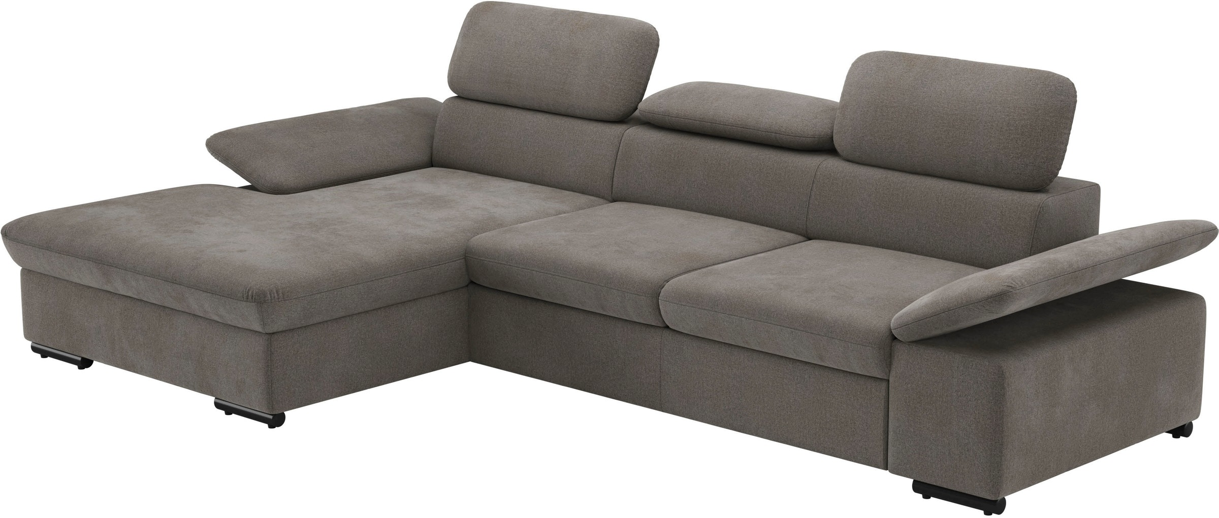 sit&more Ecksofa »Alcudia L-Form«, wahlweise mit Bettfunktion