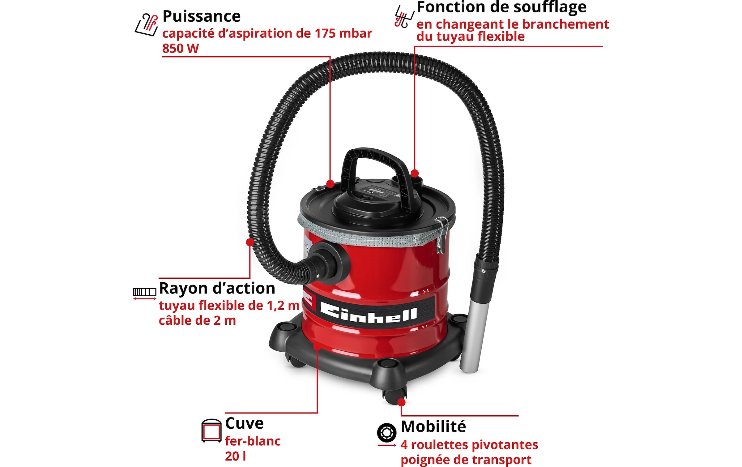 Einhell Aschesauger »TC-AV 2032 DW«