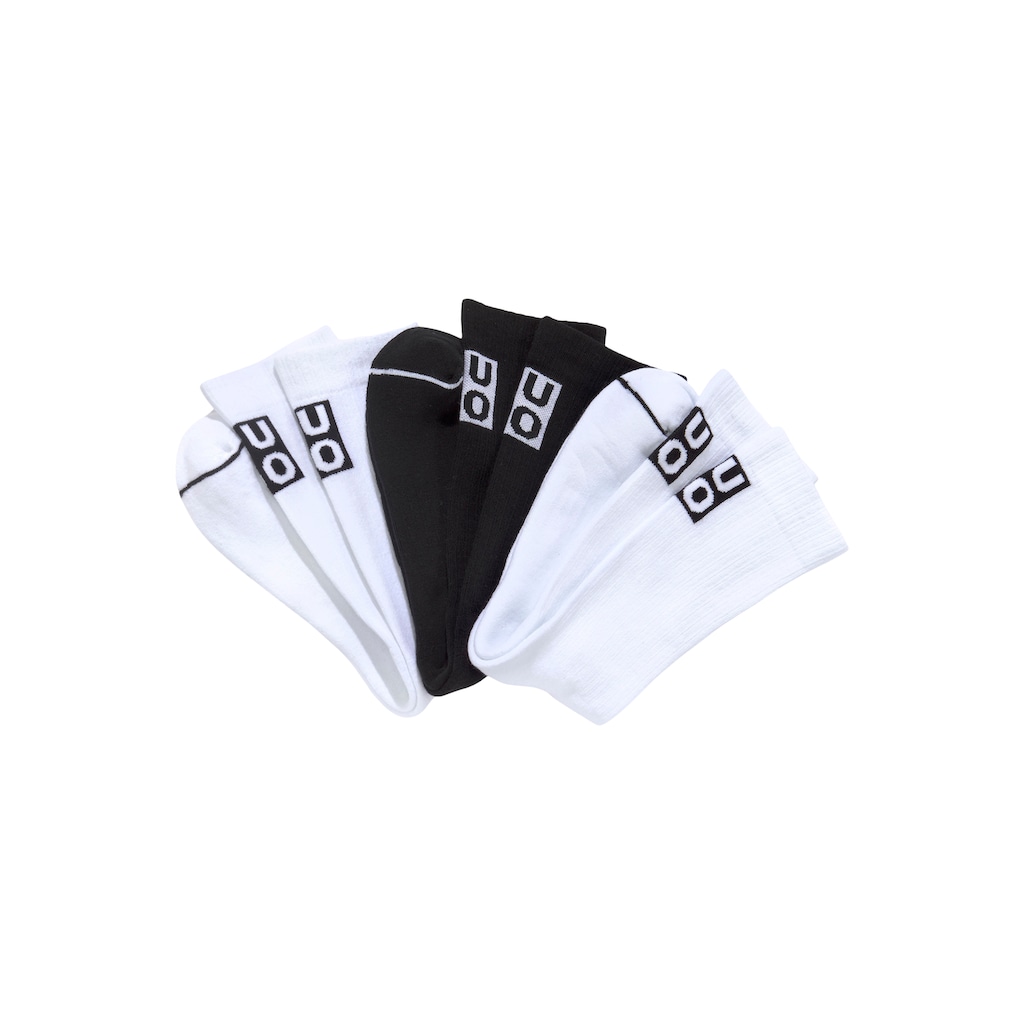 HUGO Underwear Strümpfe, (Packung, 3 Paar, 3er-Pack)