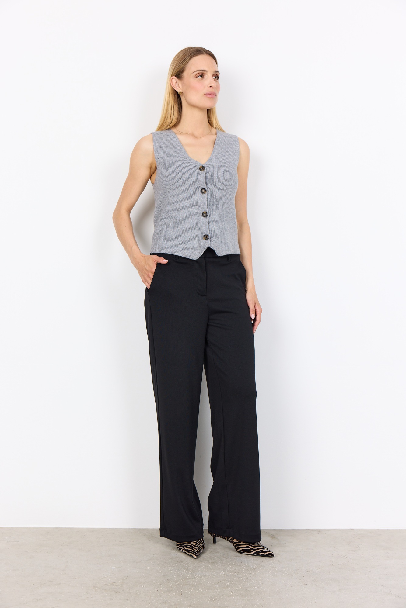 soyaconcept Strickweste »SC-KANITA 27«