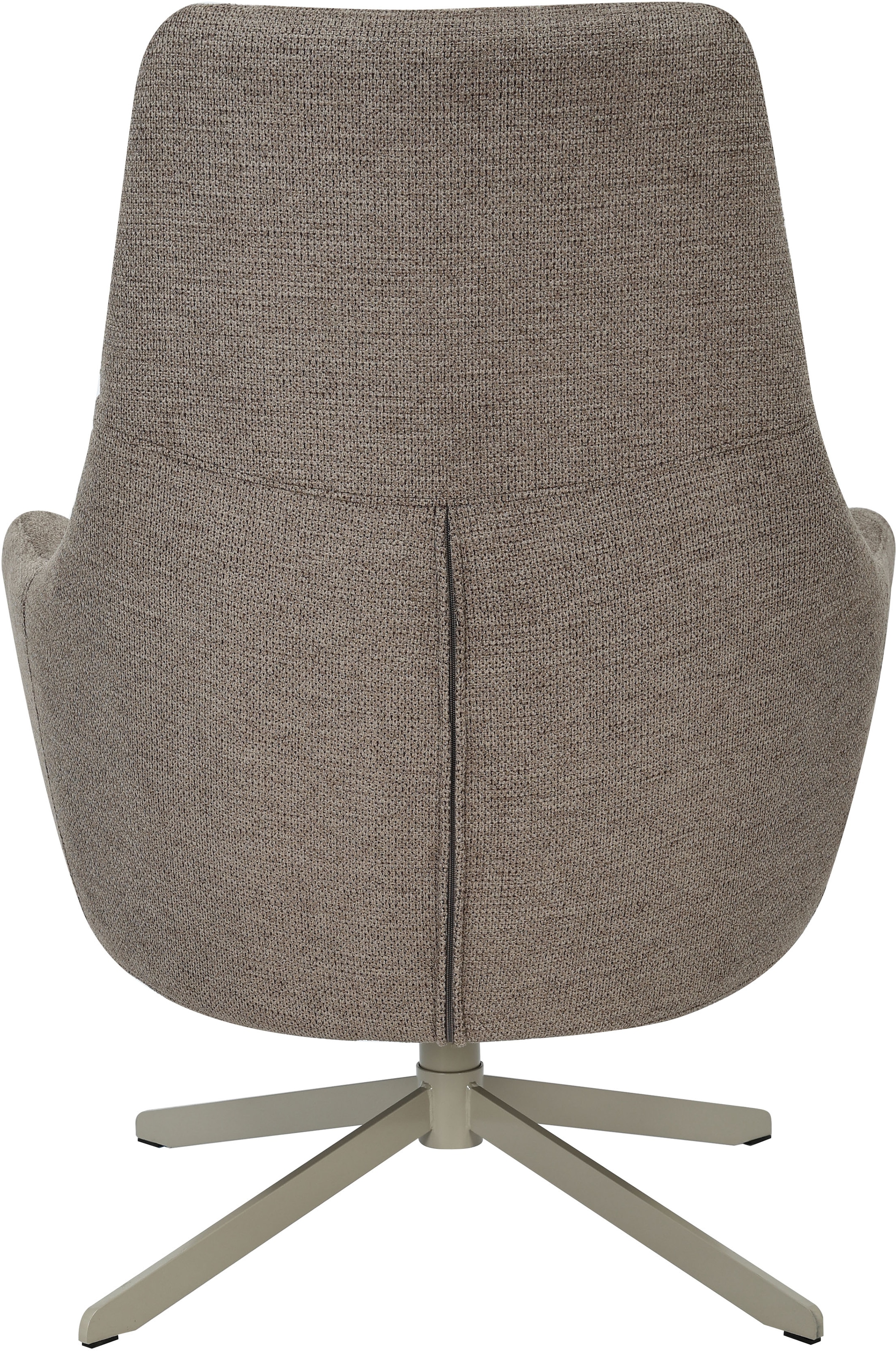 INOSIGN Drehsessel »CLARINDA moderner Ohrensessel drehbar, TV-Sessel, Relaxsessel«, 360-Grad drehbar, robustes Metallgestell