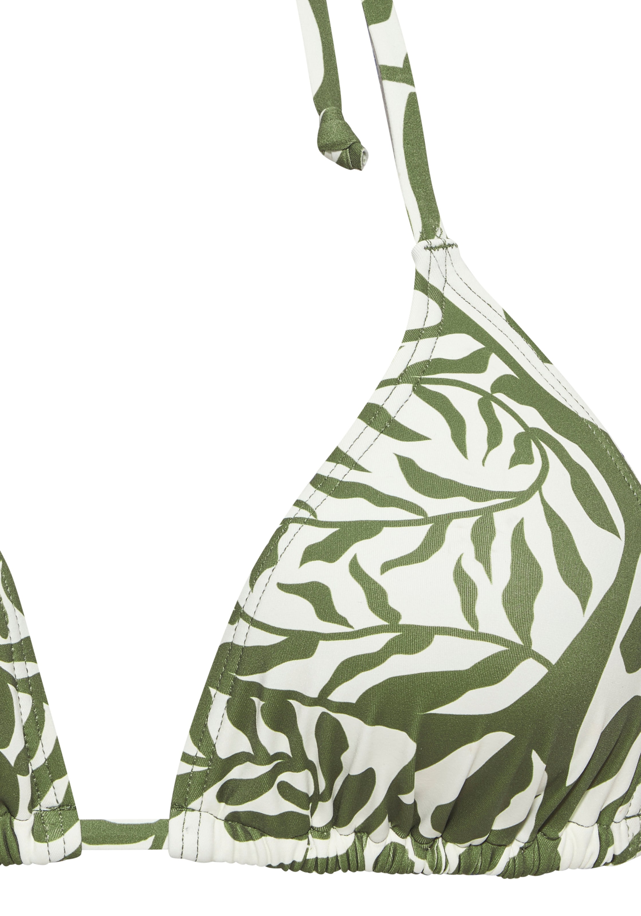 Buffalo Top bikini triangle »Jola« avec design moderne à feuilles