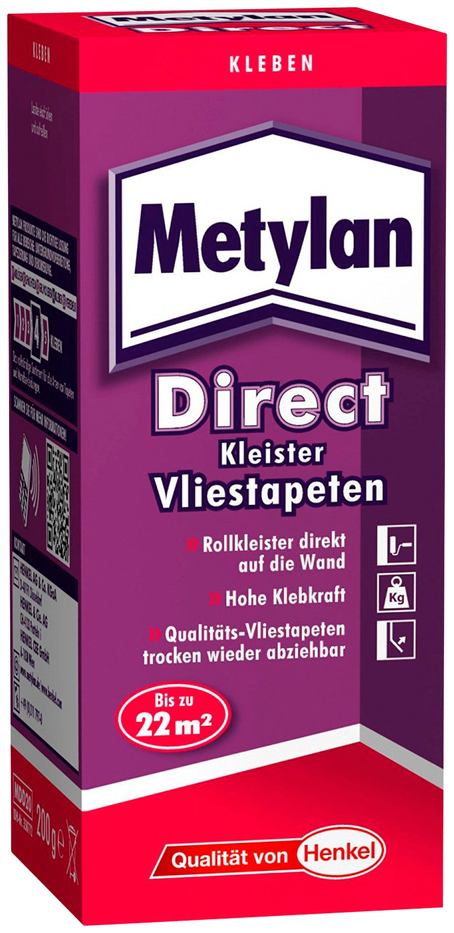 Image of Metylan Tapetenkleber »Direct«, für Vliestapete, gebrauchsfertig bei Ackermann Versand Schweiz