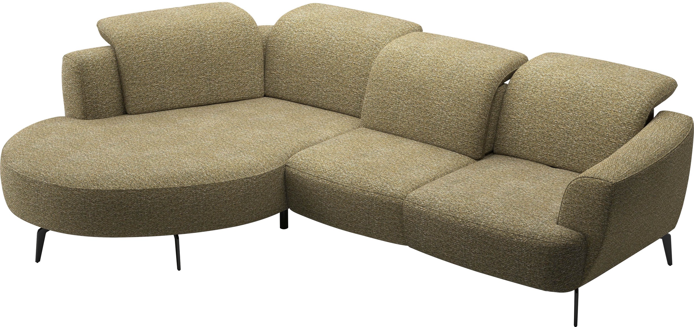sit&more Ecksofa »Zoe«, ink.Sitztiefenverstellung, wahlweise mit Kopfteilverstellung