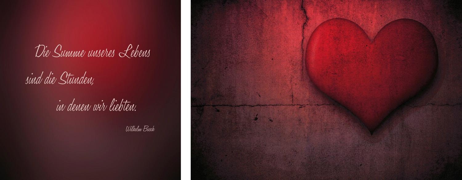 Image of queence Leinwandbild "Sünden" Herz Herzbilder Kunst Modern Schriftzug Schriftzüge Spa Spa Bilder Sprüche Sprüche & Texte Set, Premium-Leinwandstoff, Handarbeit aus Deutschland, Zitat, 2er Set