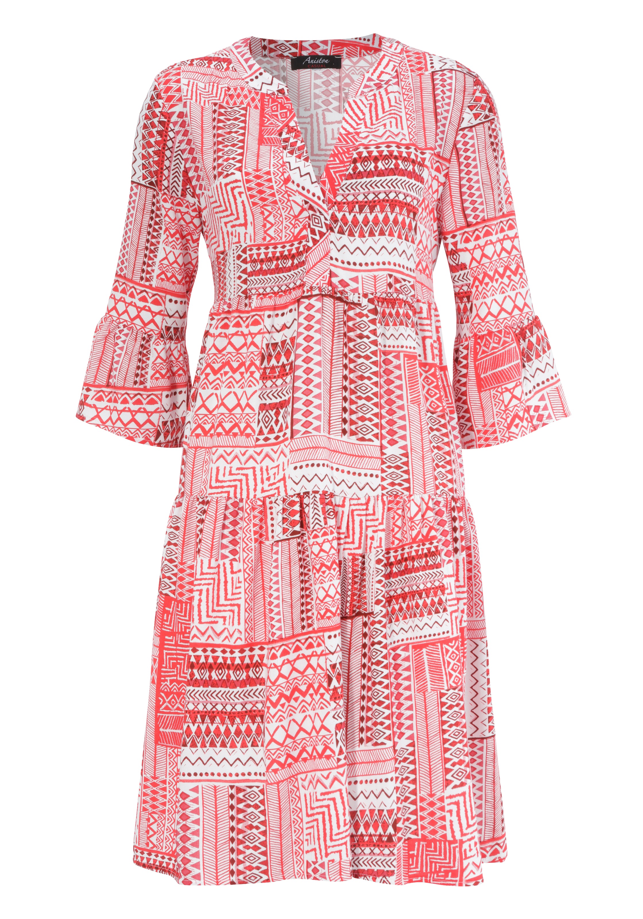 Aniston CASUAL Sommerkleid, im Folklore-Look