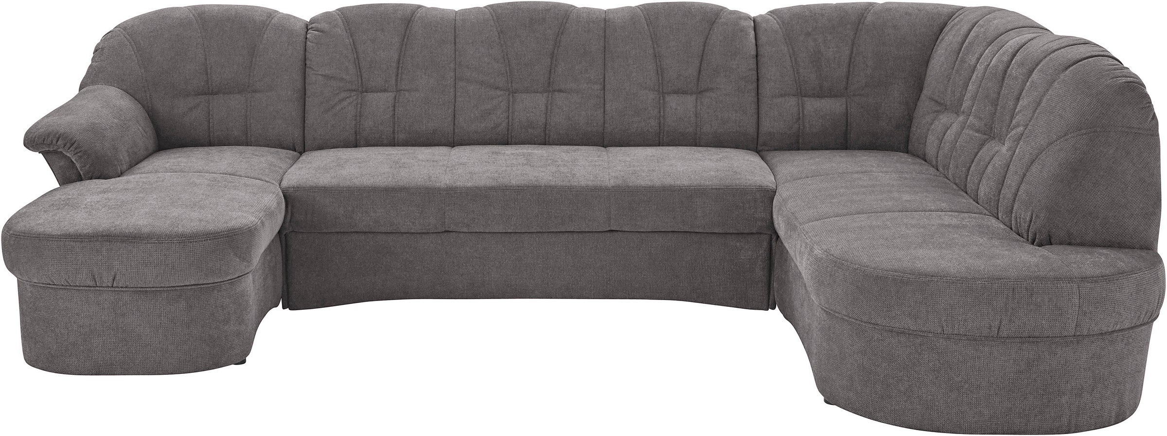 DOMO collection Wohnlandschaft »Papenburg U-Form«, in grosser Farbvielfalt, wahlweise Bettfunktion, frei im Raum stellbar