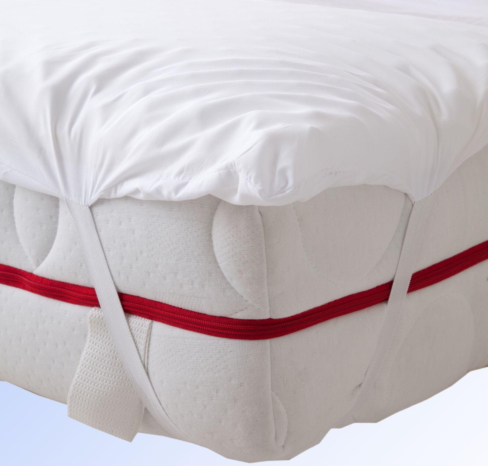 Jekatex Topper "Microaktiv 2,5 in 90x200 cm und weiteren Größen erhältlich" optimal für Matratzen geeignet.