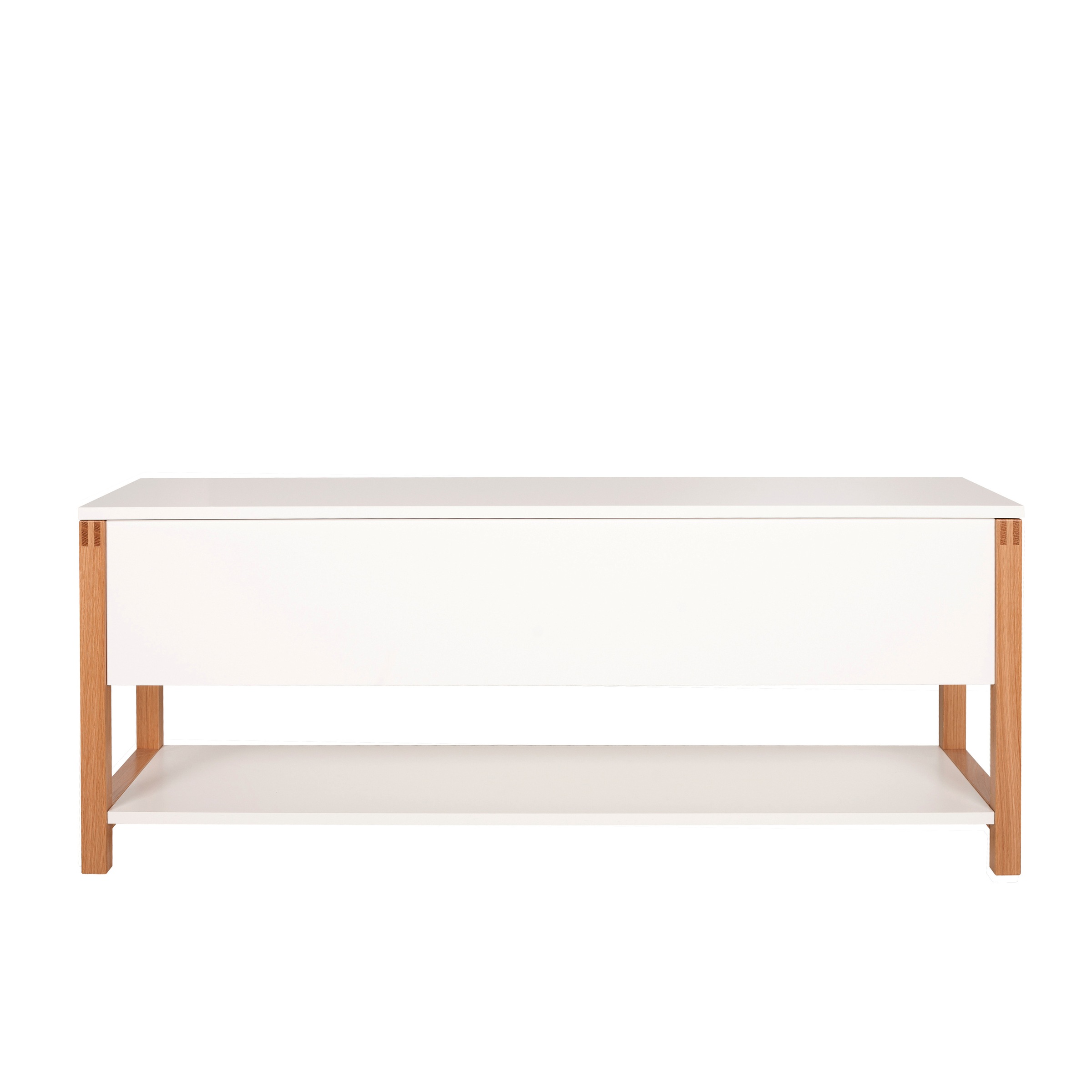 Image of andas Sitztruhe im skandinavian Design, Holzfurnier aus Eiche, FSC-zertifiziert