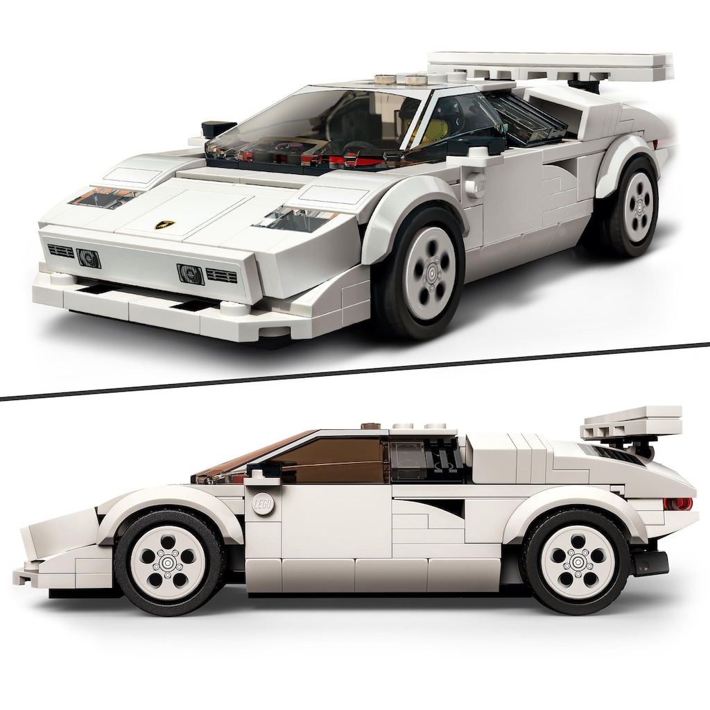 LEGO® Konstruktionsspielsteine »Lamborghini Countach (76908), LEGO® Speed Champions«, (262 St.), Made in Europe