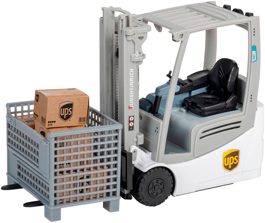 Happy People RC-Gabelstapler »UPS Jungheinrich 1:16 Gabelstapler, 2,4 GHz, 29cm,« mit Fernbedienung