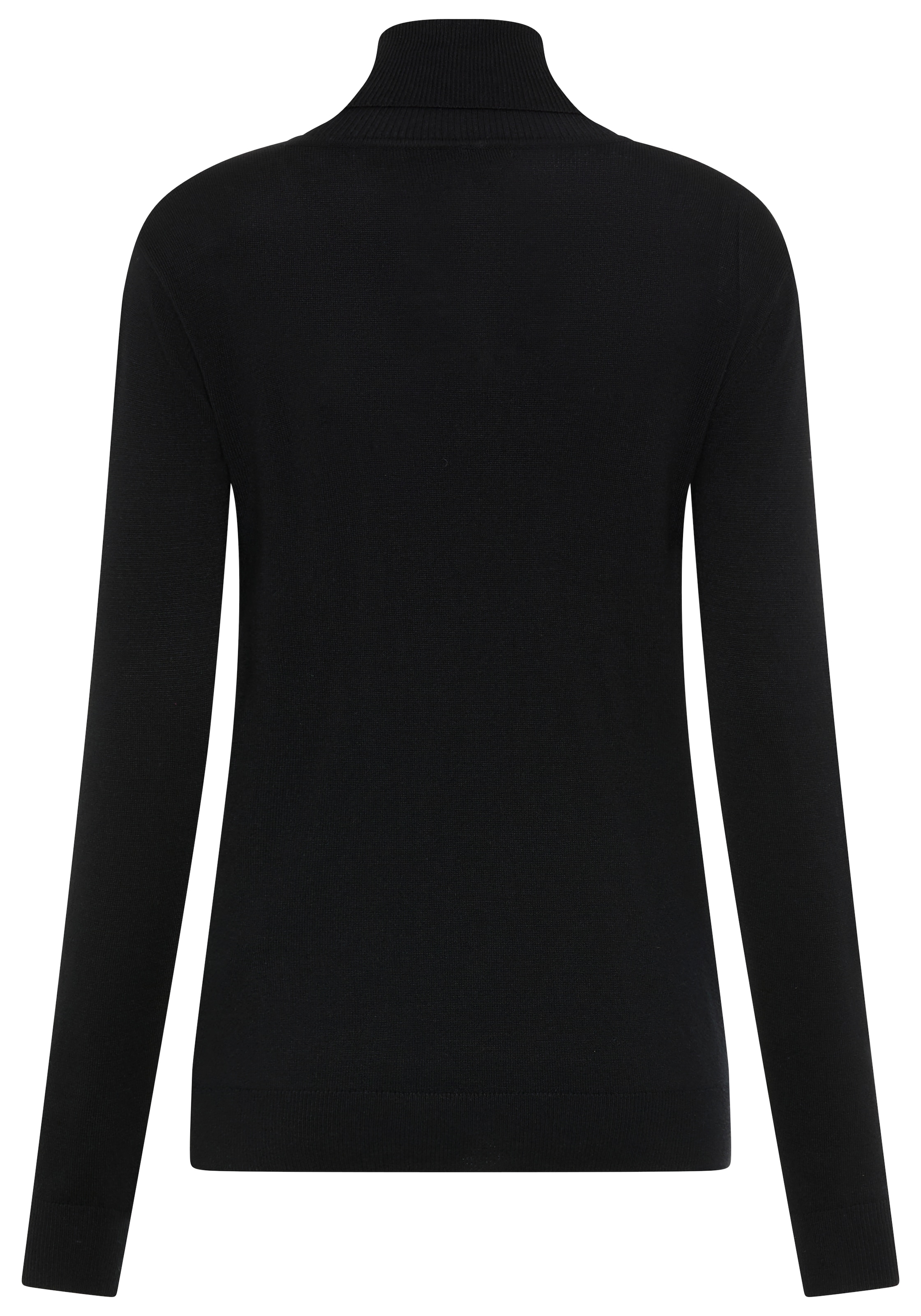 Bruno Banani Pull à col roulé mit Metalllogo