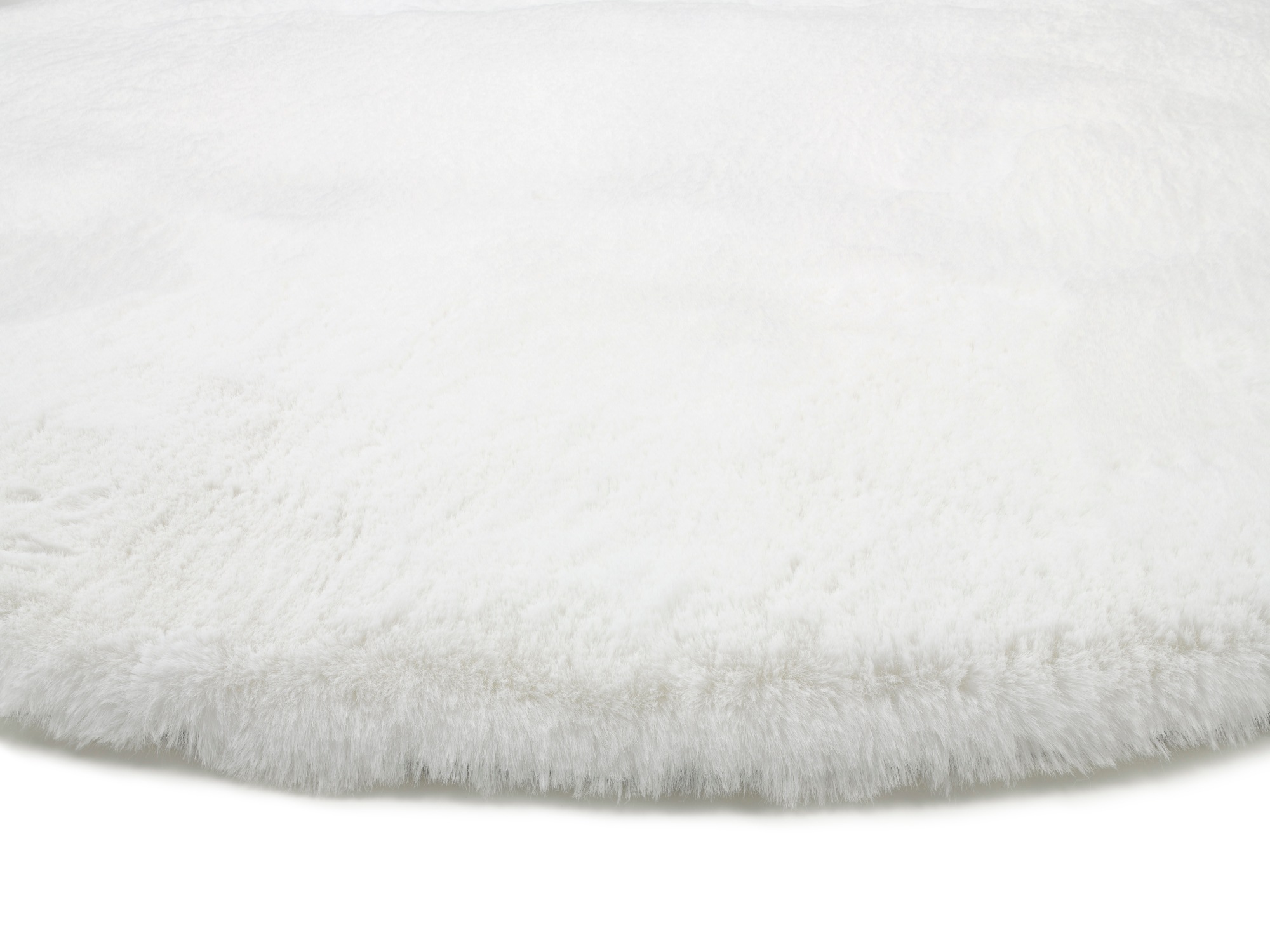 OCI DIE TEPPICHMARKE Teppich »ROCKY SOFT« rund 35 mm Höhe Kunstfell, weich, kuschelig, maschinell gewebt, waschbar