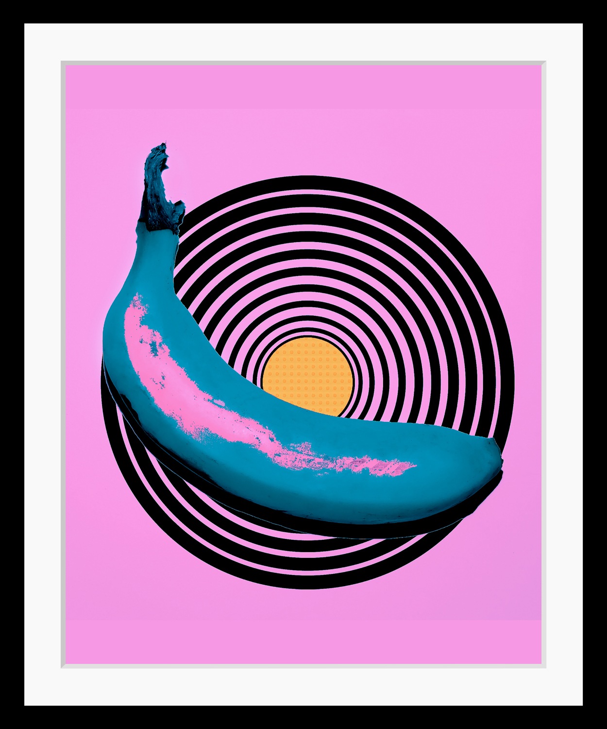 Image of queence Bild "Manu" Kunst Lebensmittel Obst Obst Bilder Technik HD Premium Poster-Druck inkl. Holzrahmen