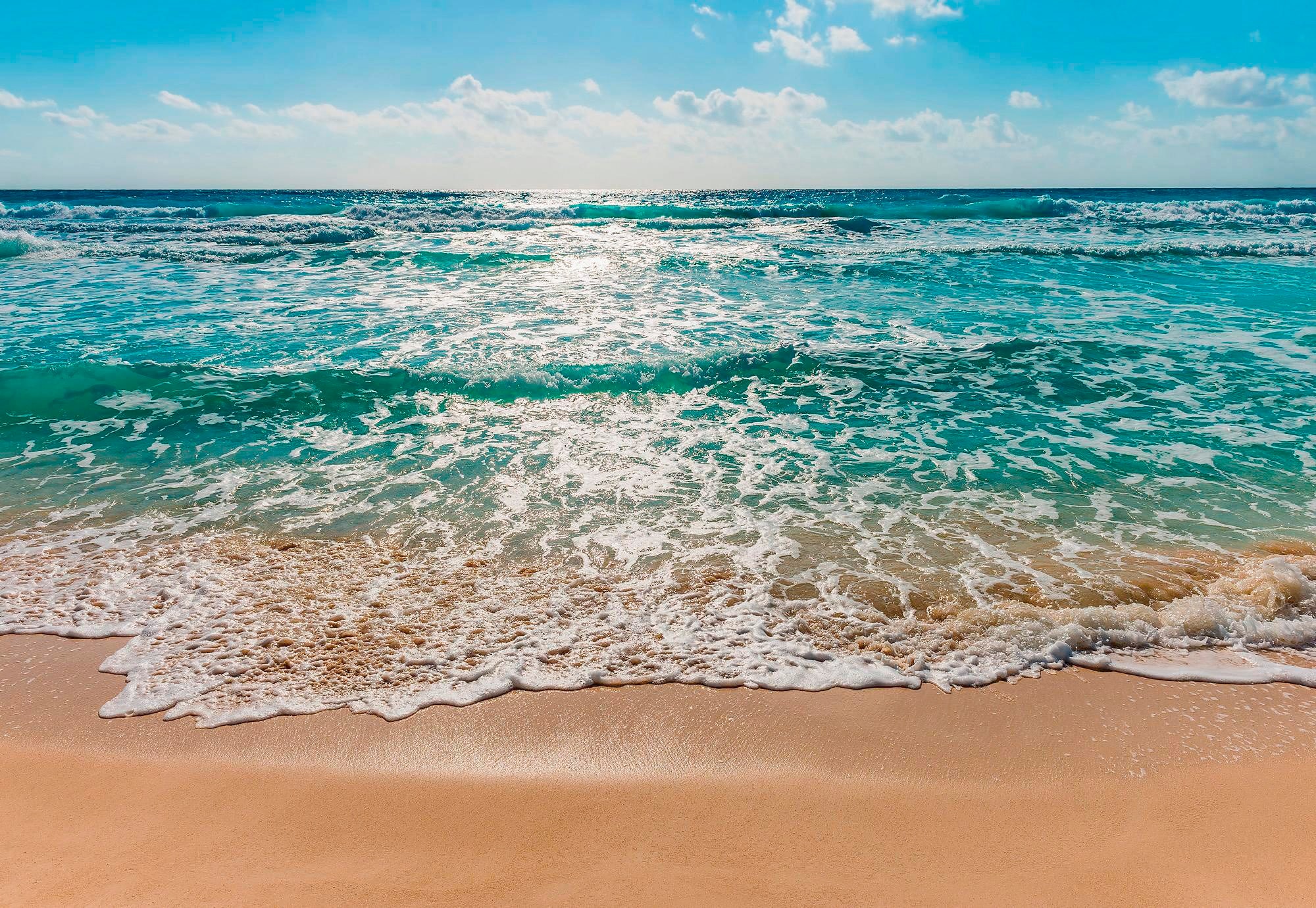 Image of Komar Fototapete "Seaside - Grösse 368 x 254 cm" bedruckt glatt Wohnzimmer, Schlafzimmer